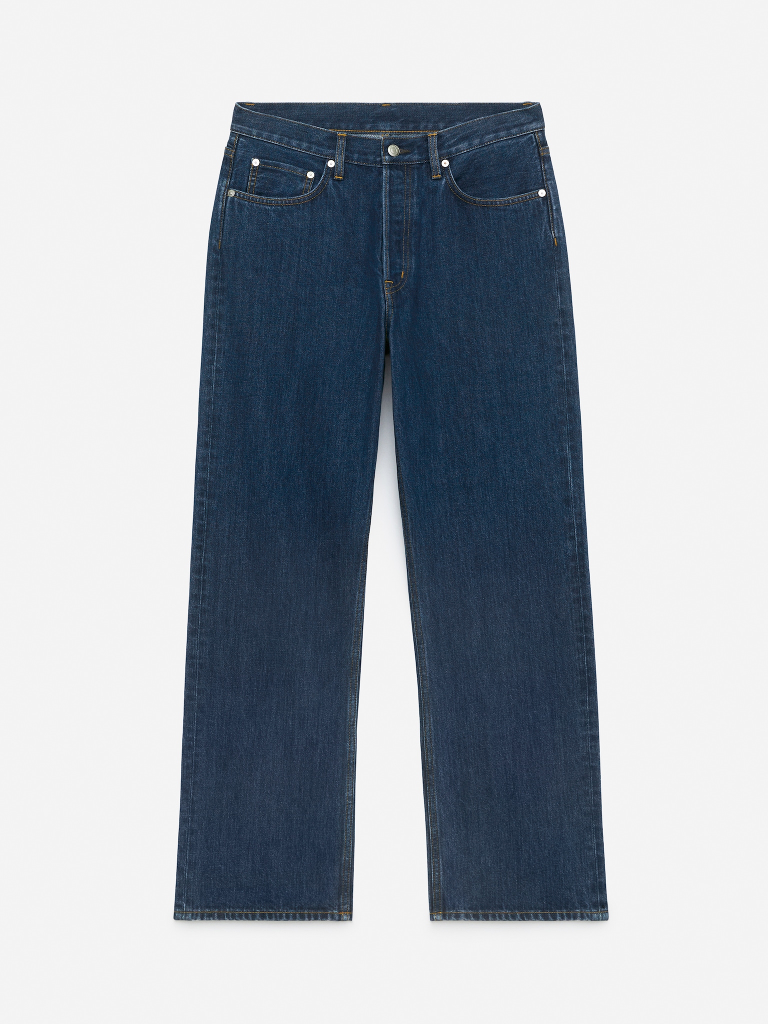 SHORE Boyfriend-Jeans - Mittelblau/Grau/Schwarz - 1