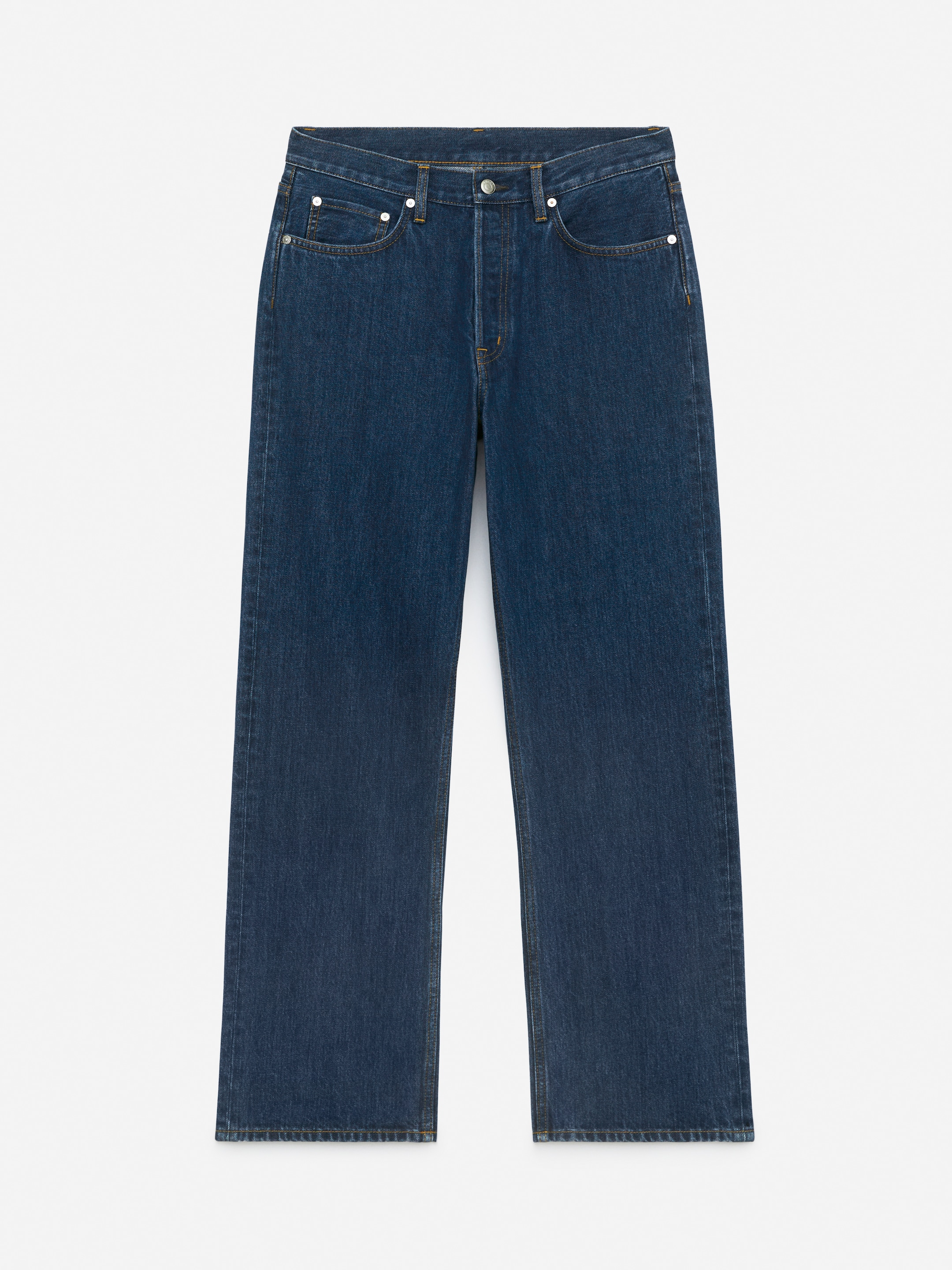 SHORE Boyfriend Jeans-Blue-13327
