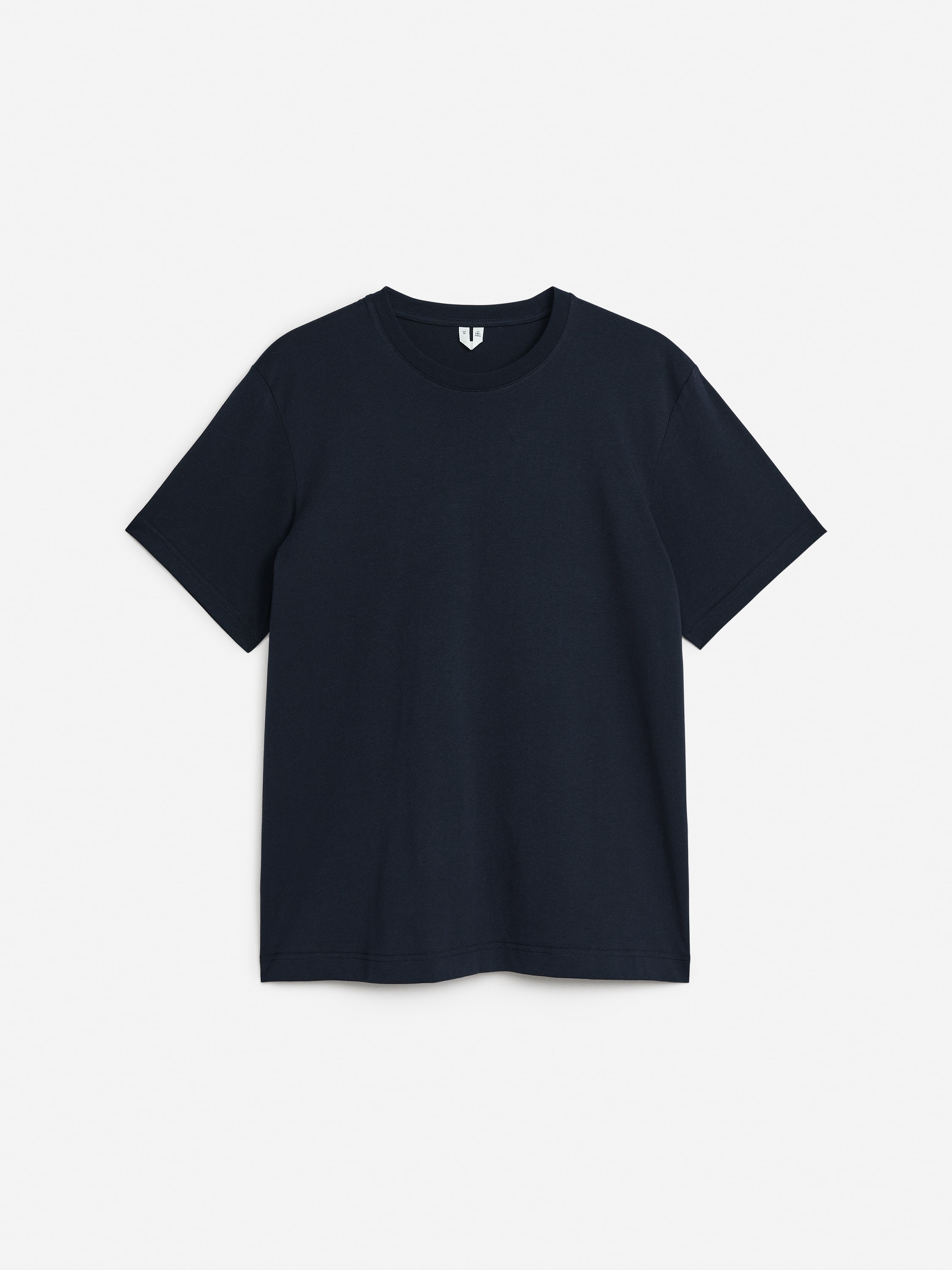 Camiseta regular fit de 170 GSM - Azul oscuro/Marrón oscuro/Azul empolvado/Gris jaspeado/Negro/Blanco