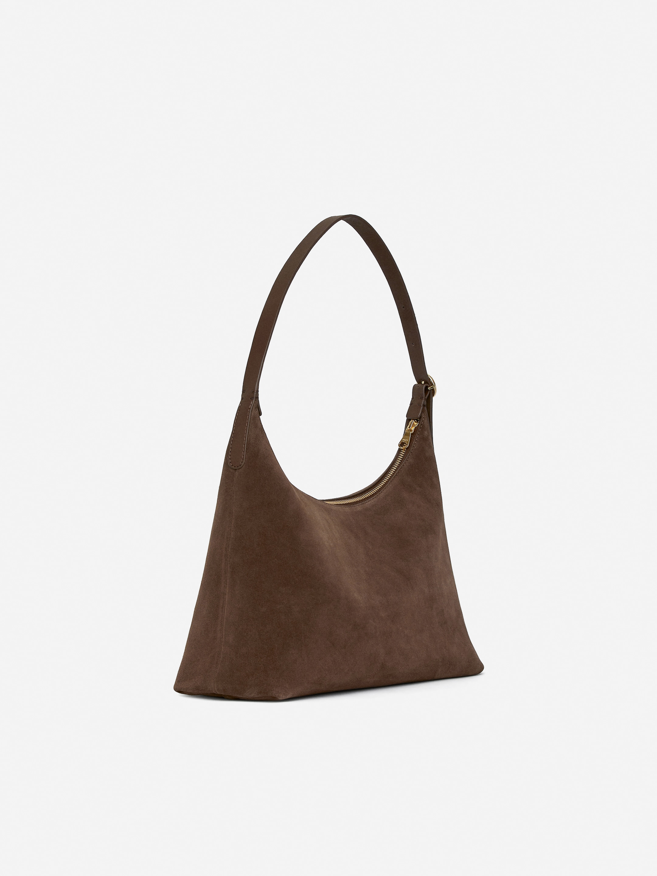 Sac à bandoulière en cuir suédé - Marron - Femme - StillMedia/DescriptiveStillLife - 5