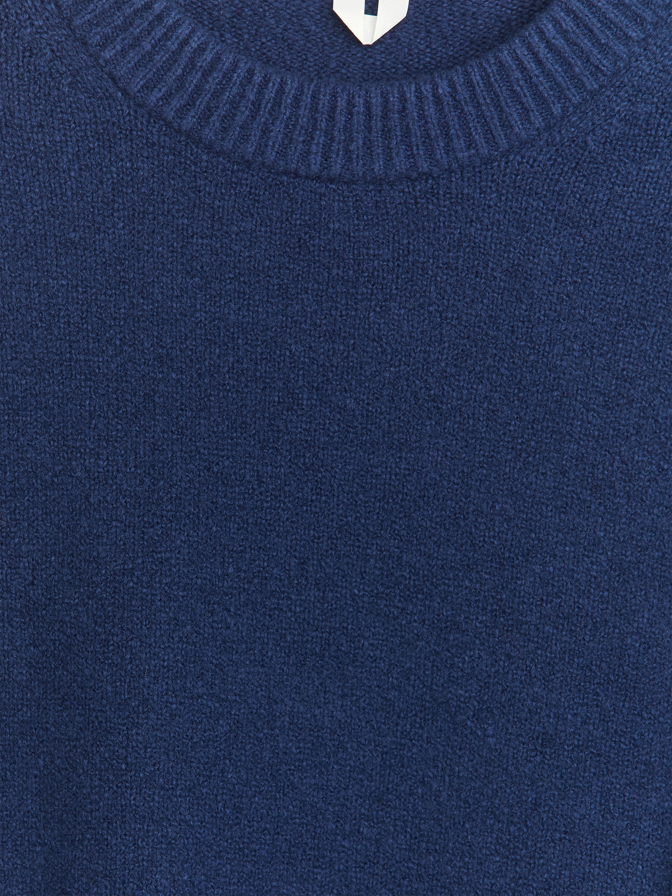 Tröja i bomullsmix - Mörkblå - Loose fit - Men - StillMedia/DescriptiveDetail - 1