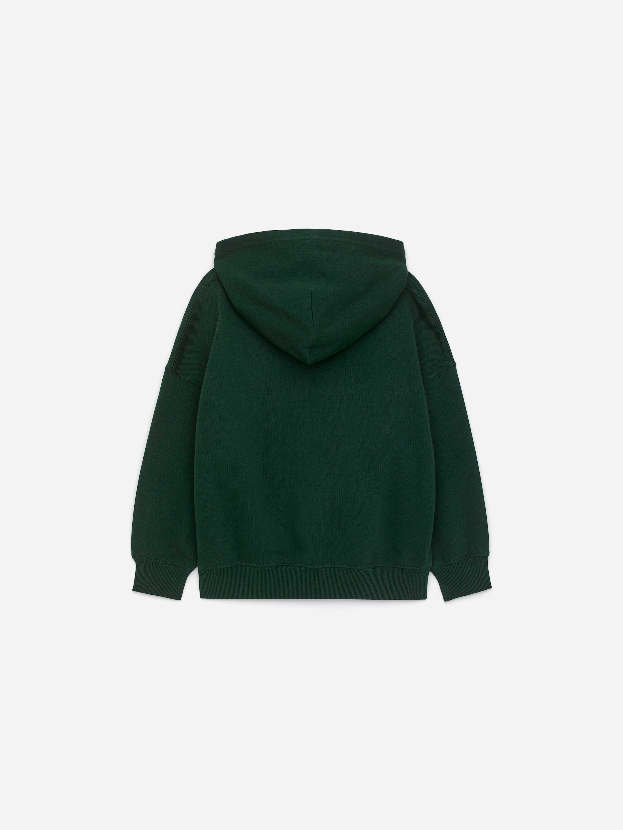 View larger image: Heavyweight Hooded Sweatshirt - Dark Green - Kids | H&M GB 2