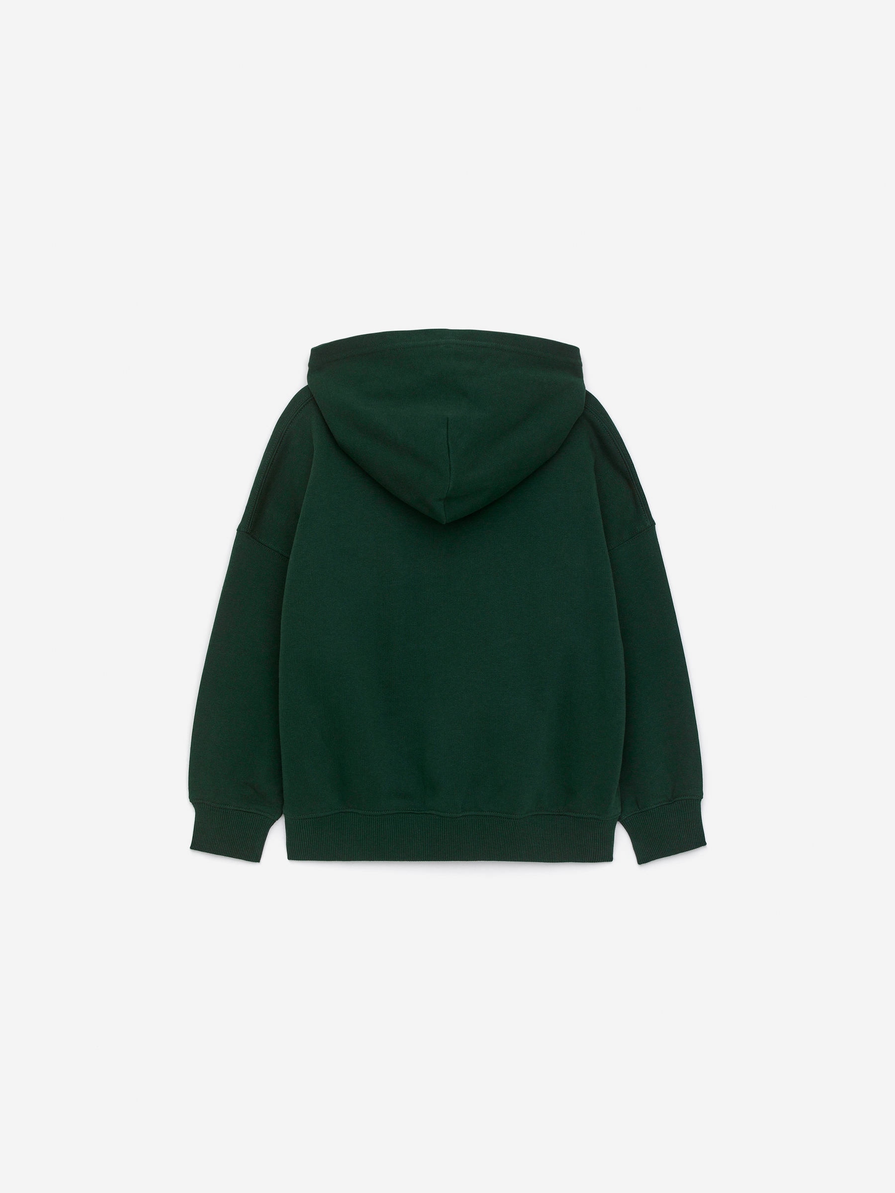 Heavyweight Hooded Sweatshirt - Dark Green - Loose fit - Children - StillMedia/DescriptiveStillLife - 2