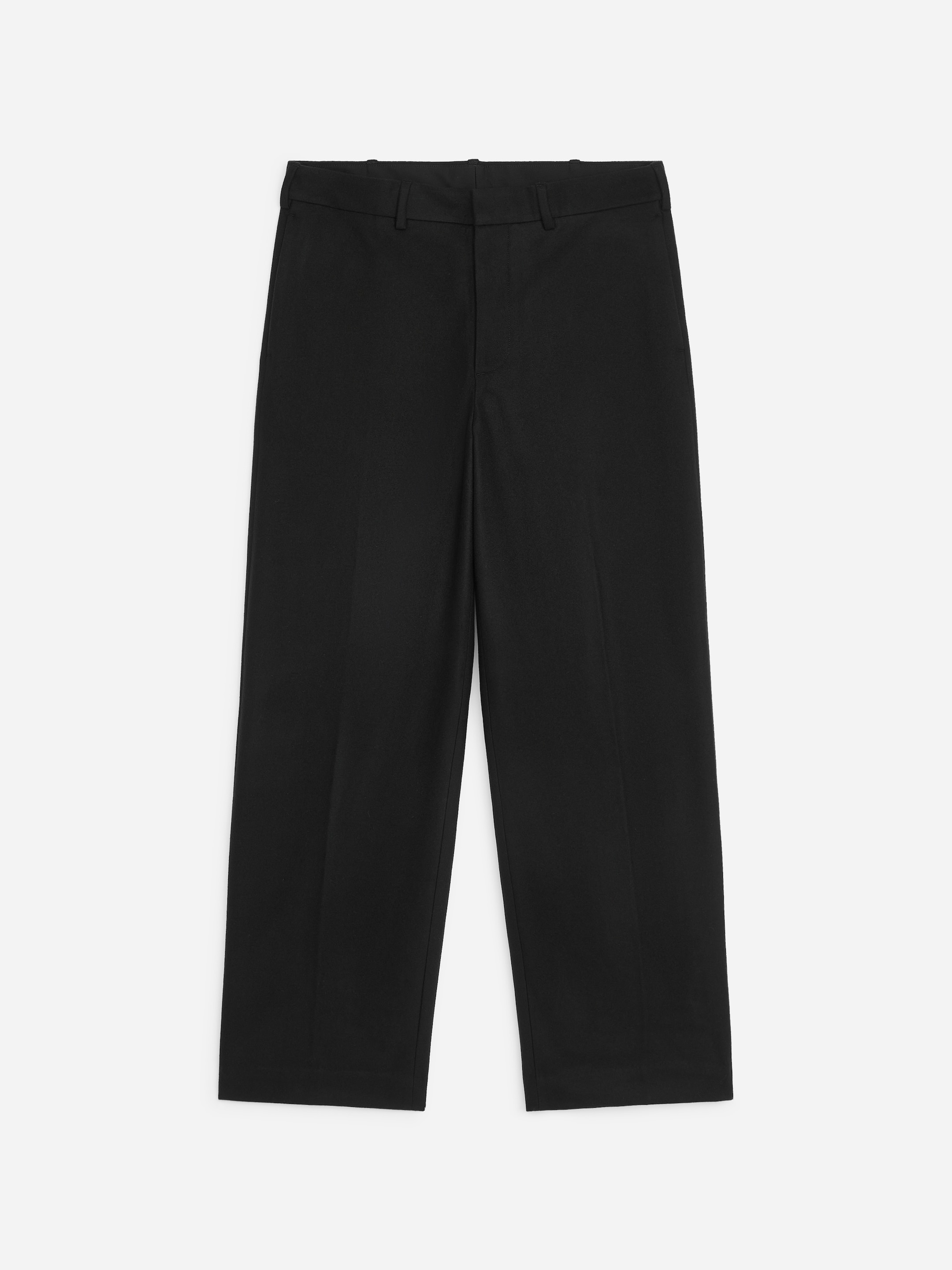 Weite Flanellhose - Schwarz - Loose Fit - men - StillMedia/DescriptiveStillLife - 1