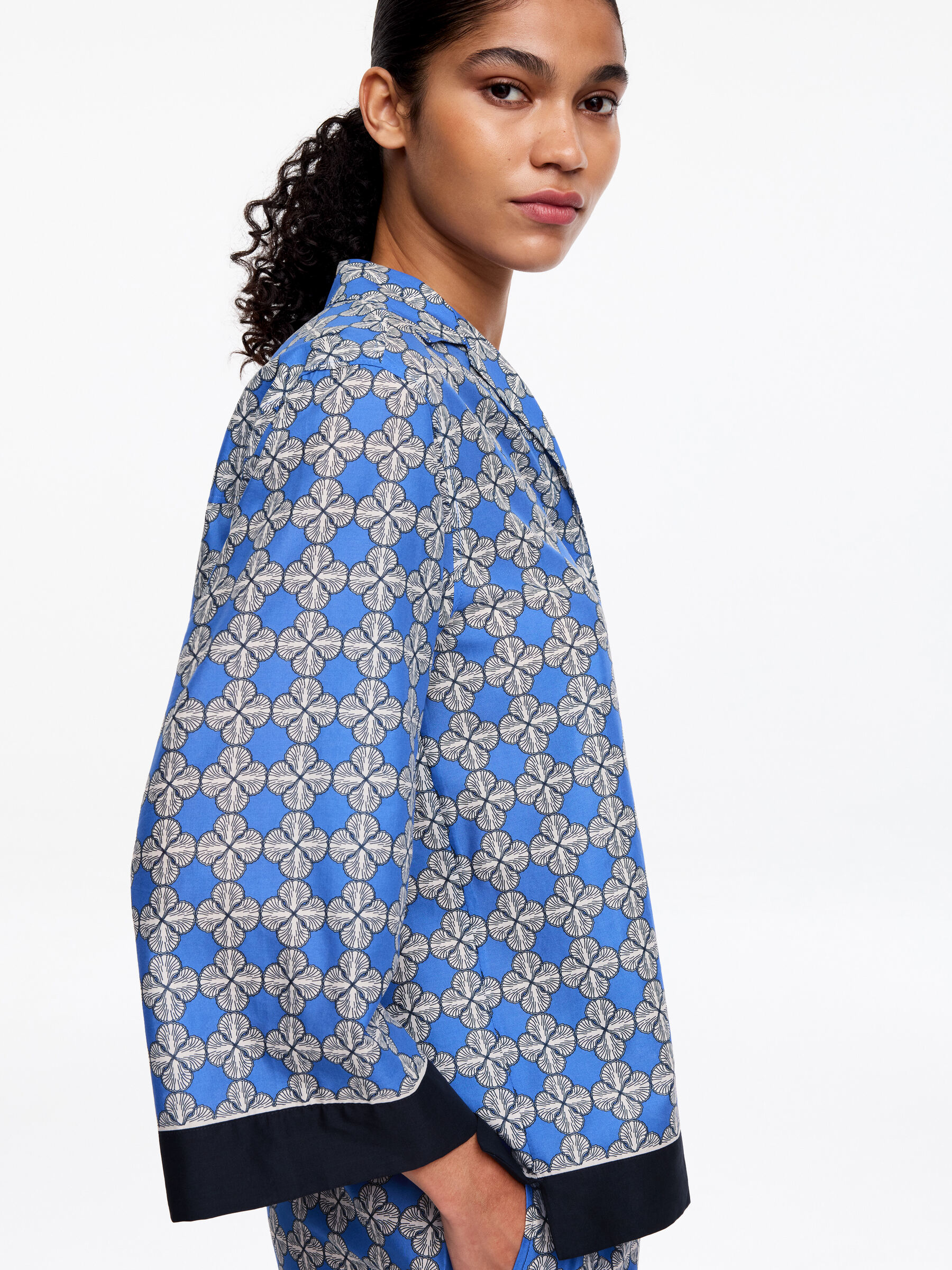 Hemd aus Lyocell-Mischung - Blau - Regular Fit - Damen - StillMedia/Lookbook - 5