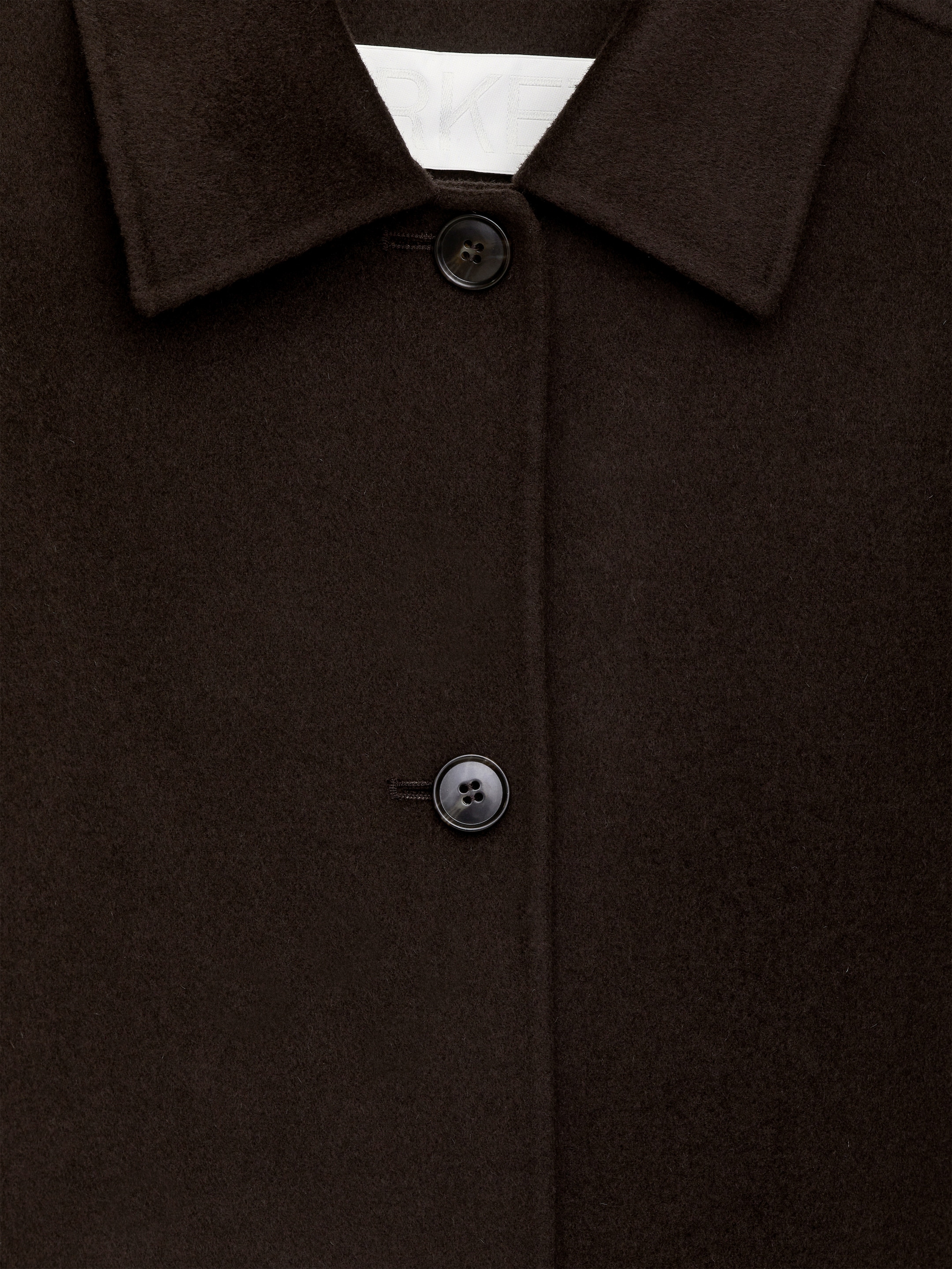 Doublé Wool-Blend Overshirt - Dark Brown - Regular fit - Women - StillMedia/DescriptiveDetail - 2