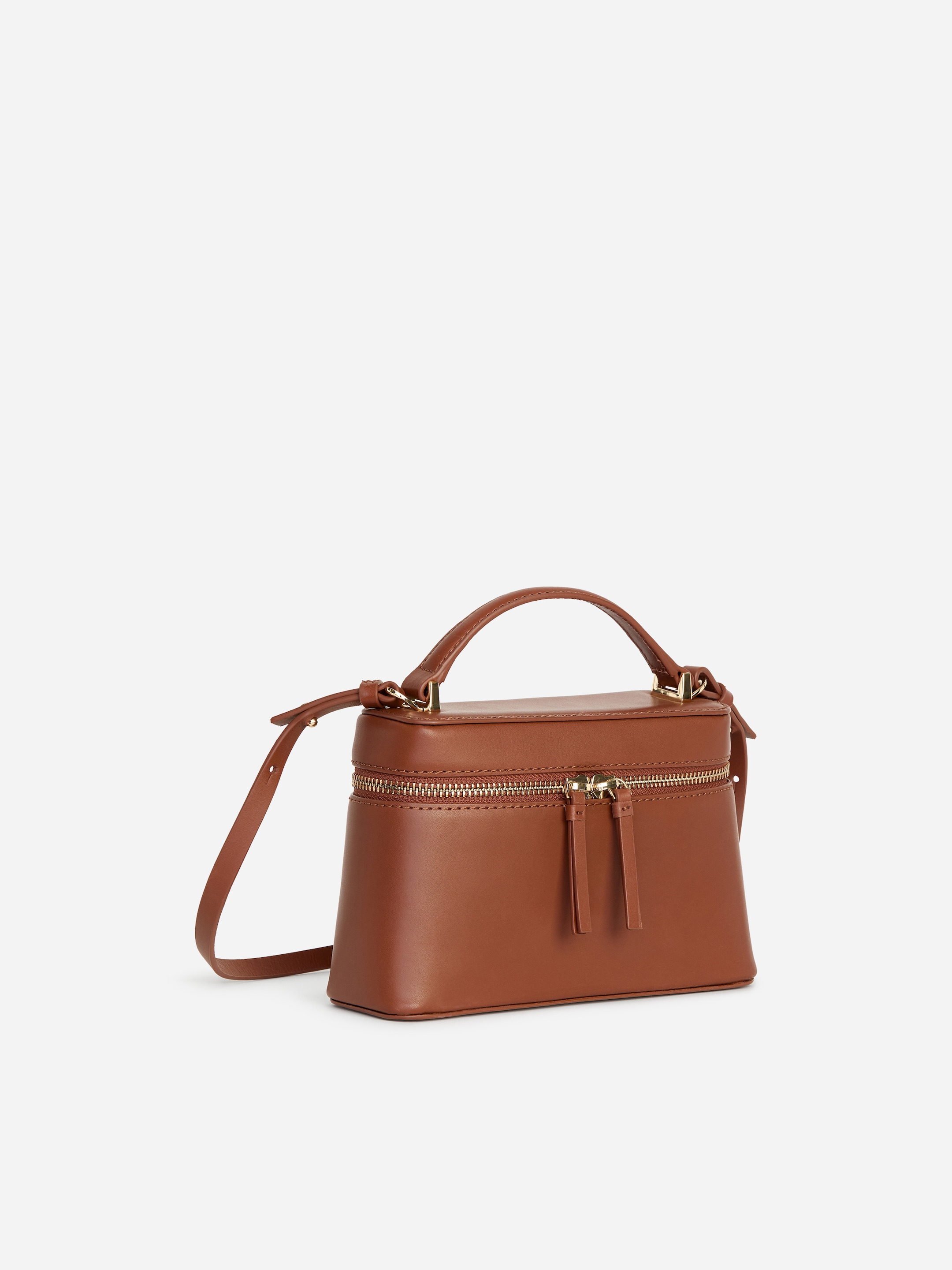 Borsa a tracolla in pelle - Marrone - women - StillMedia/DescriptiveStillLife - 1