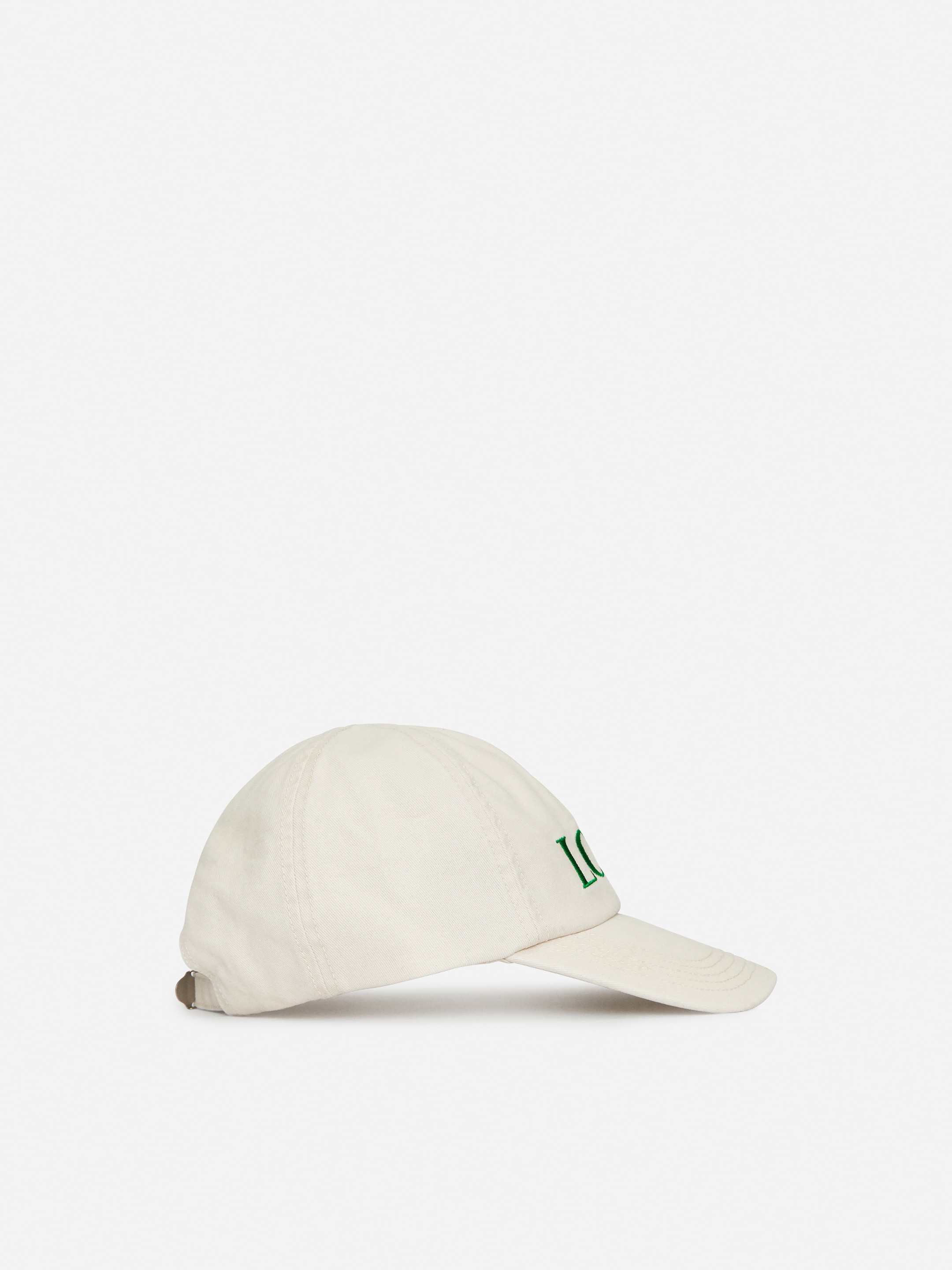 View larger image: Embroidered Cap - Off White/Green - Kids | H&M GB 1
