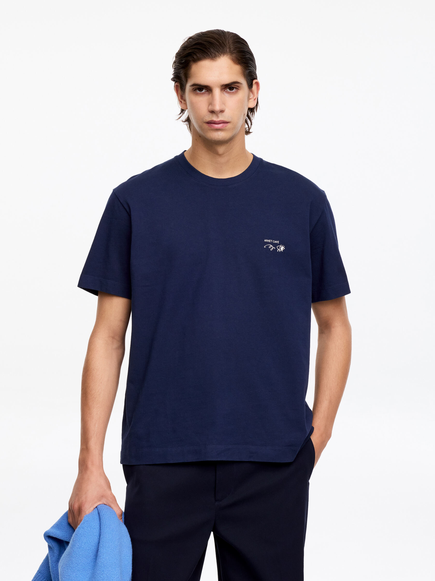 ARKET CAFÉ Printed T-Shirt-#21273C-19329