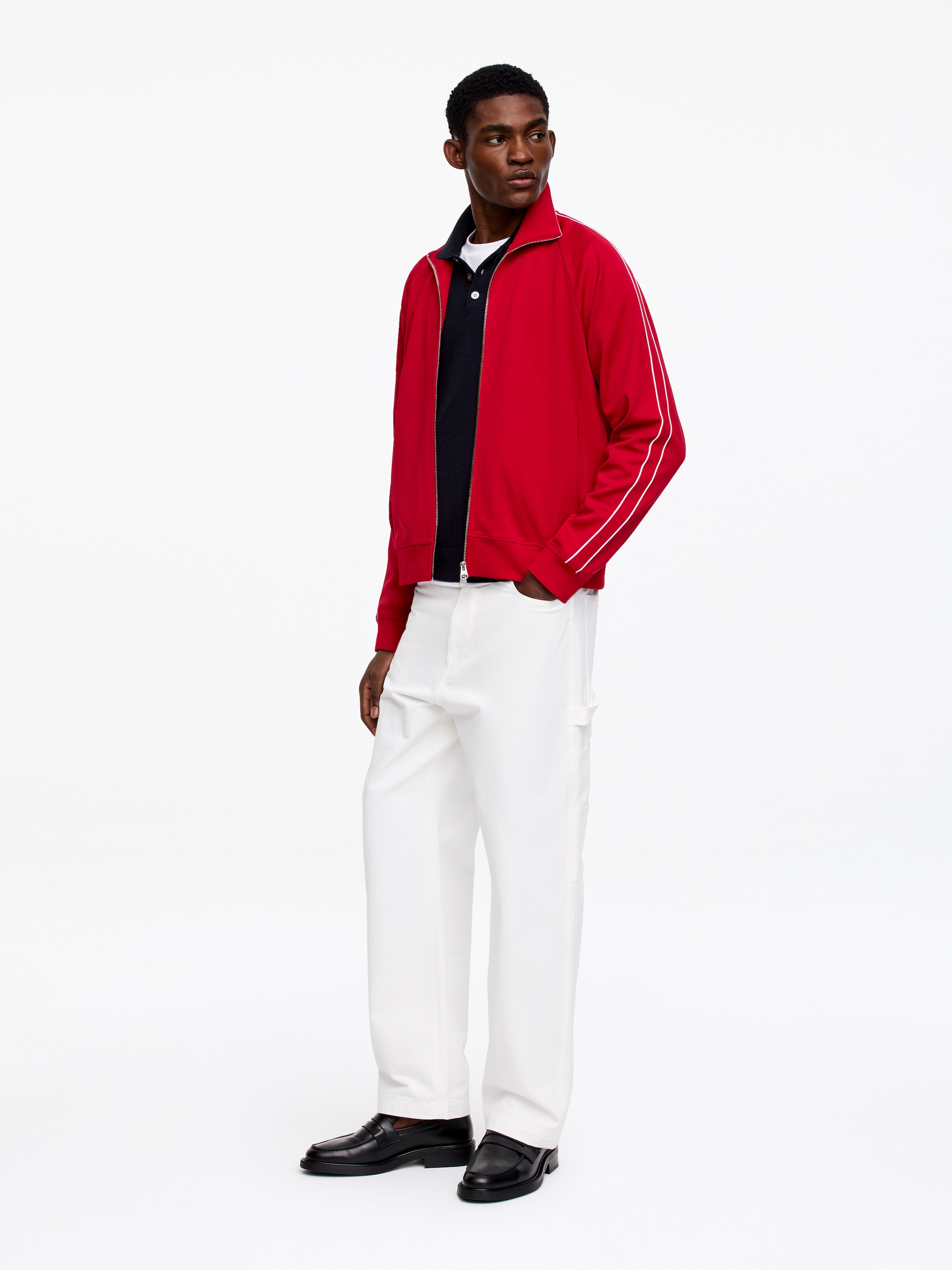 Tracksuit jacka - Röd - Regular fit - Men - StillMedia/Lookbook - 4