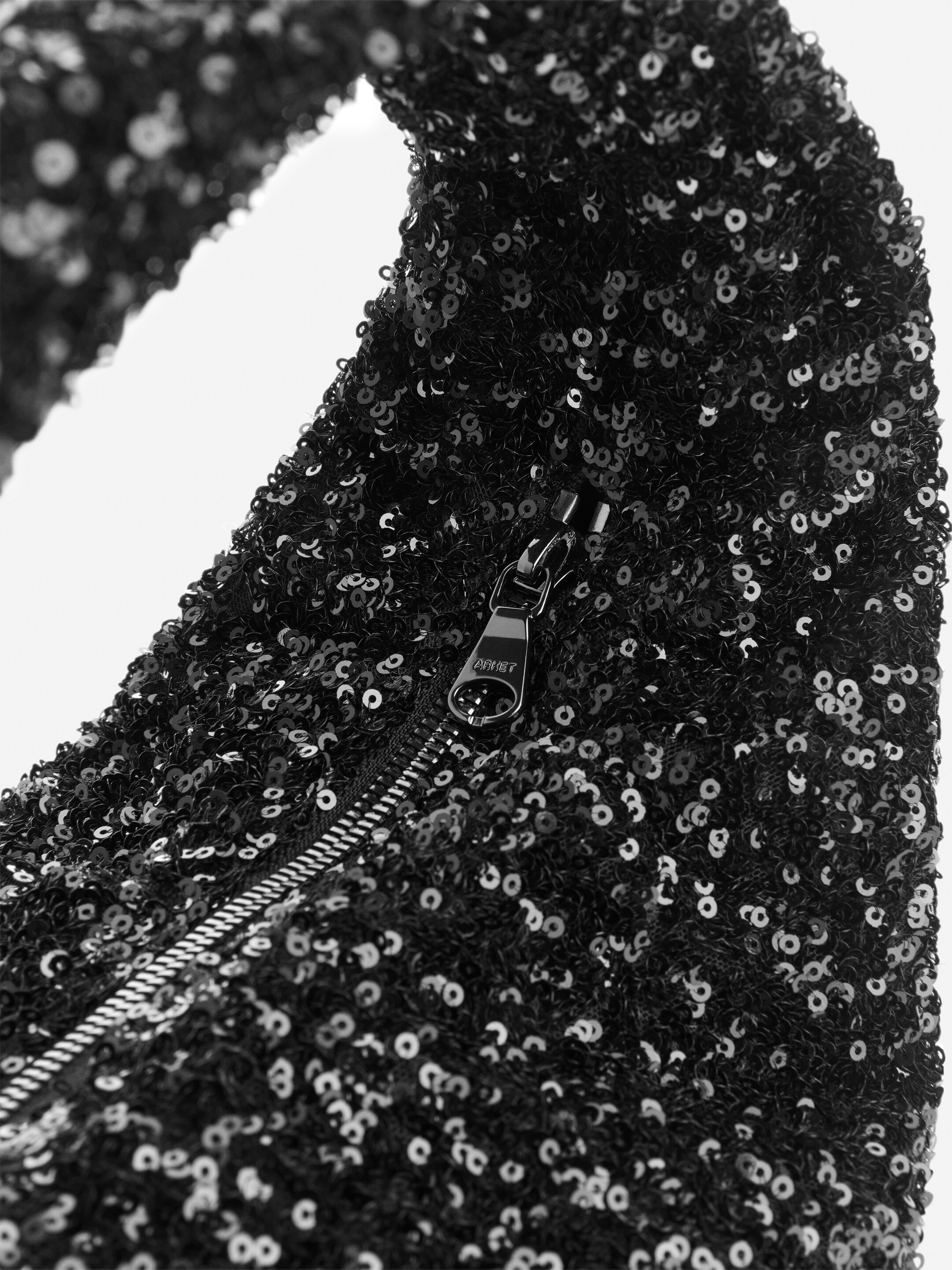 Grotere afbeelding bekijken: Tas met pailletten - Zwart - DAMES | H&M NL 4