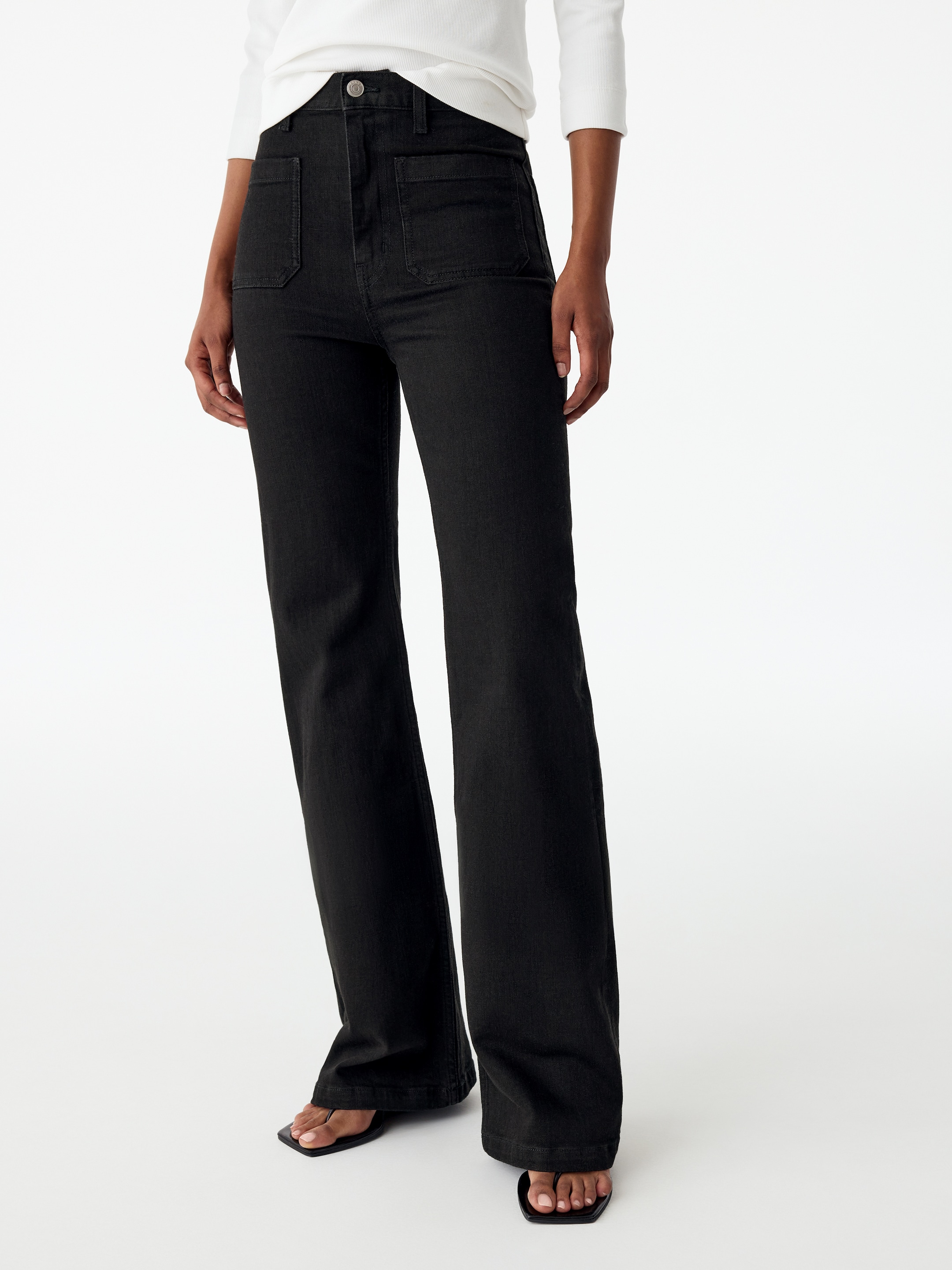 Vaqueros flared SPRUCE - Negro - Corte ajustado - women - StillMedia/Lookbook - 5