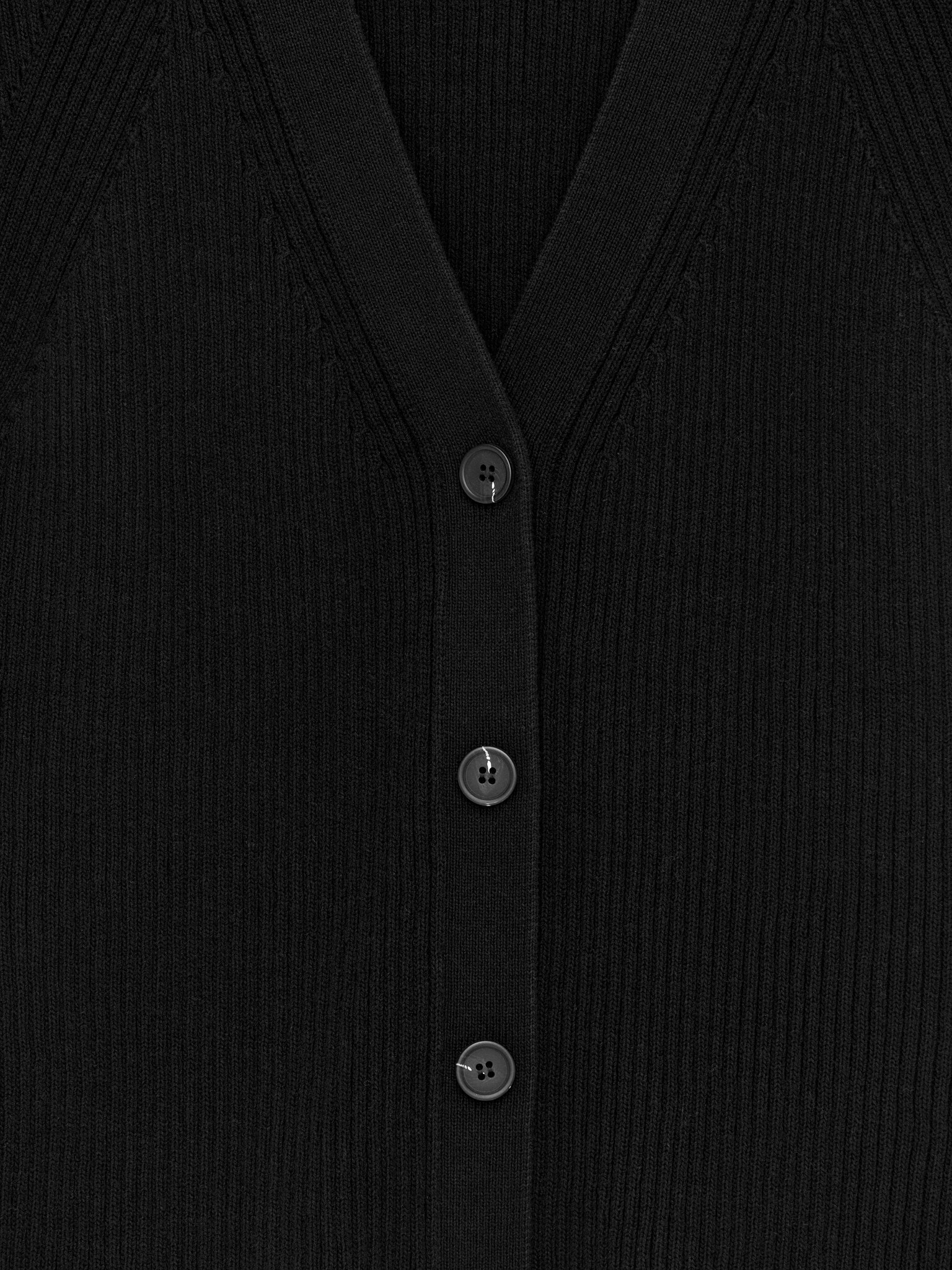 Top senza maniche lavorato a maglia - Nero/Bianco sporco - 2