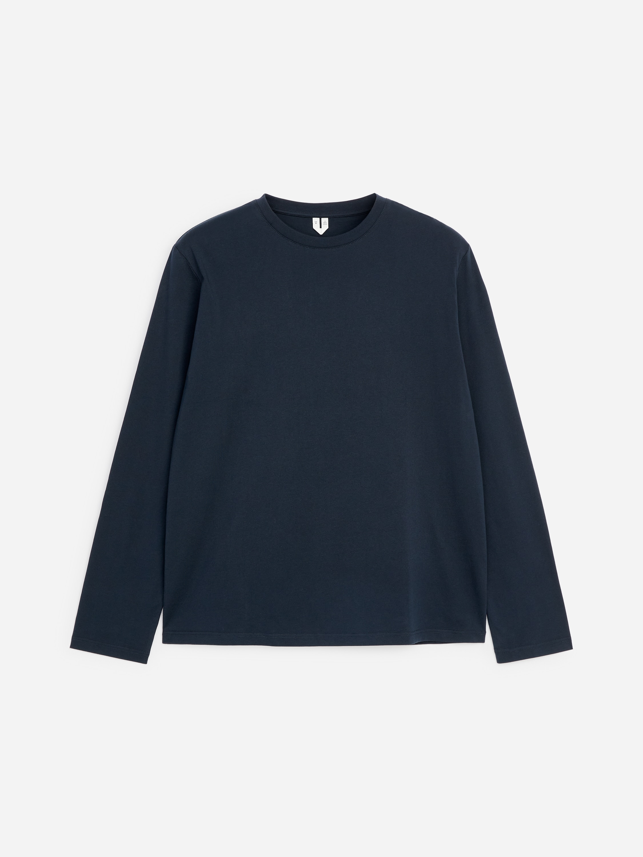 T-shirt à manches longues classique - Bleu foncé/Gris chiné/Noir
