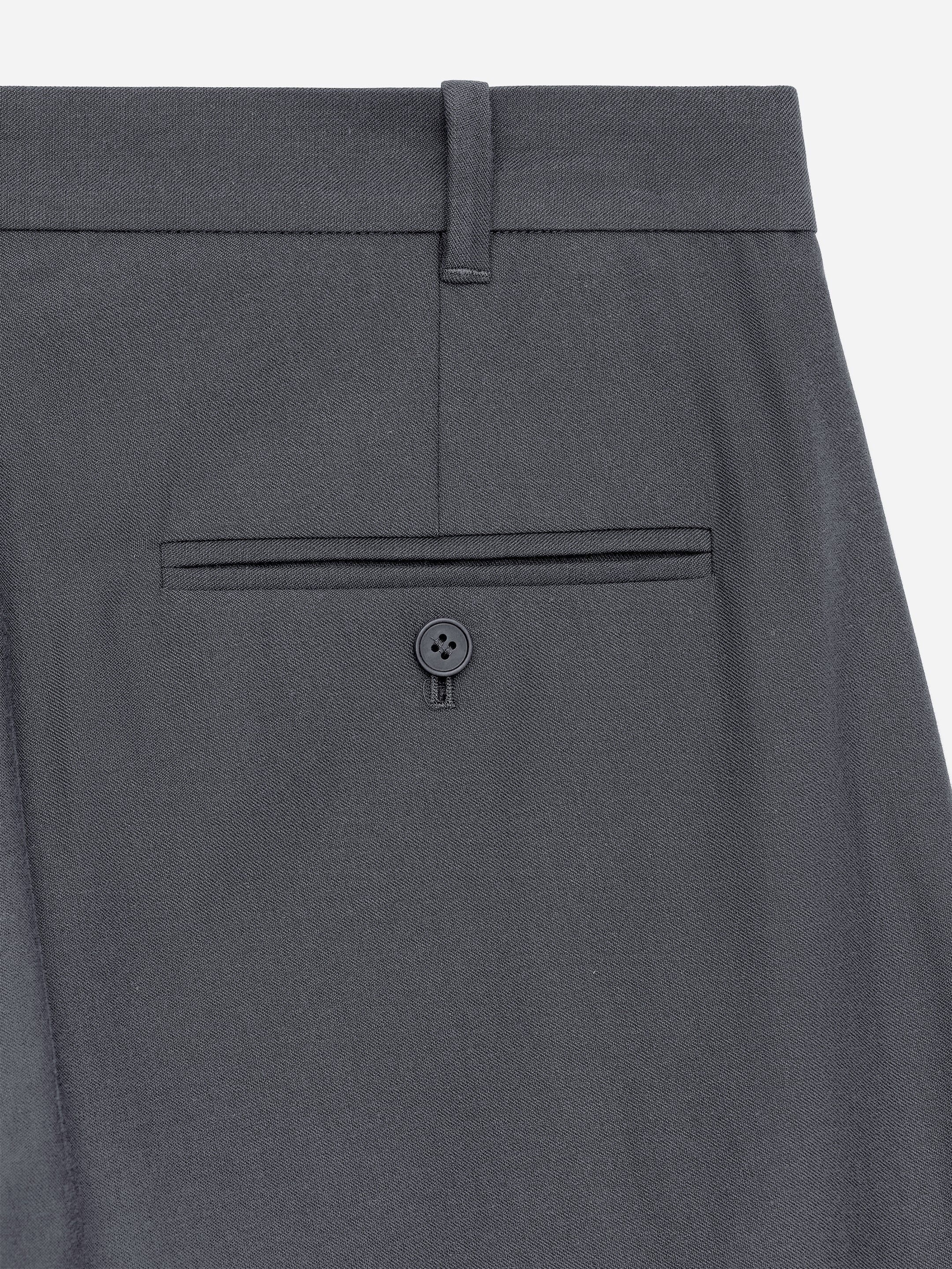 Pantalones de lana y algodón relaxed fit - Gris - Corte relajado - Men - StillMedia/DescriptiveDetail - 10