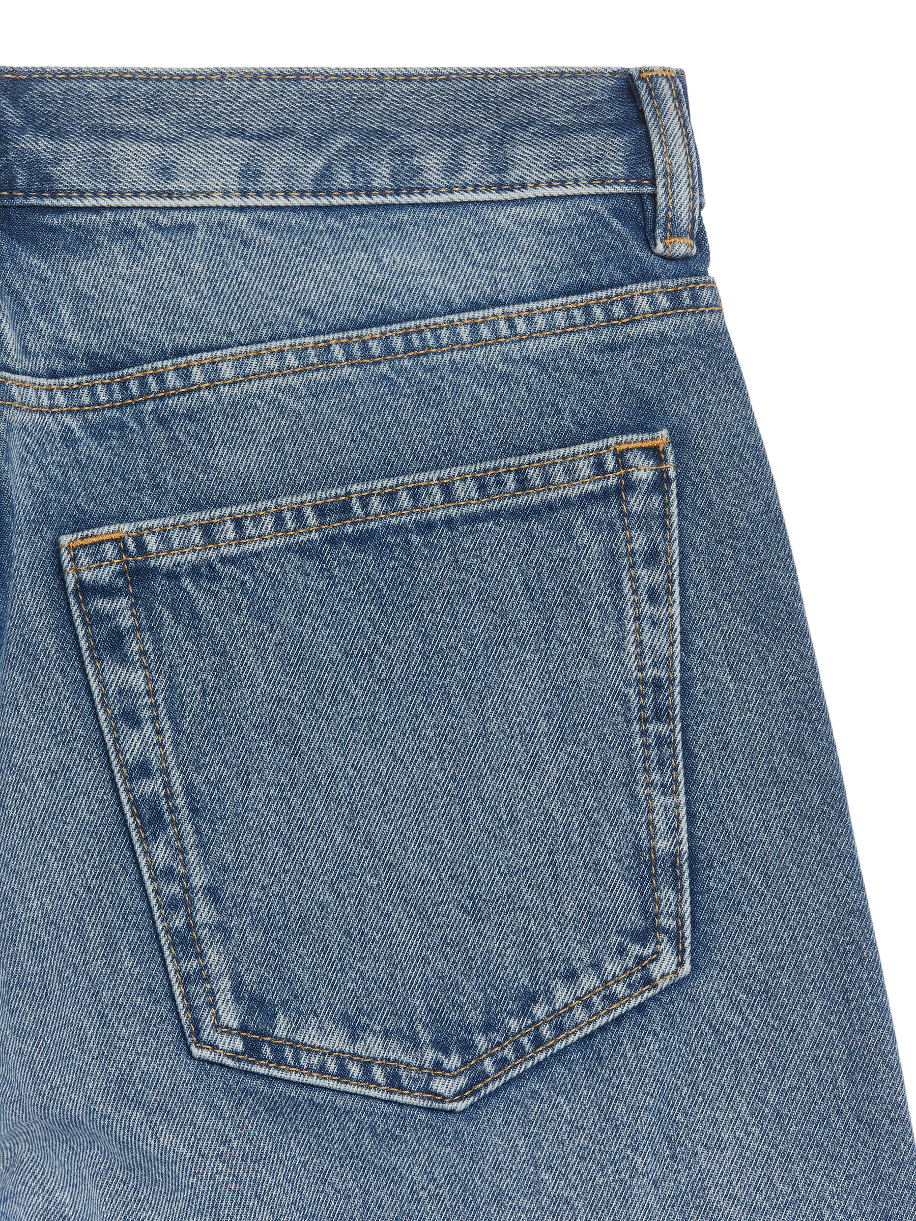 OCEAN Loose Straight Jeans - Vintage Blue - Loose fit - Men - StillMedia/DescriptiveDetail - 1