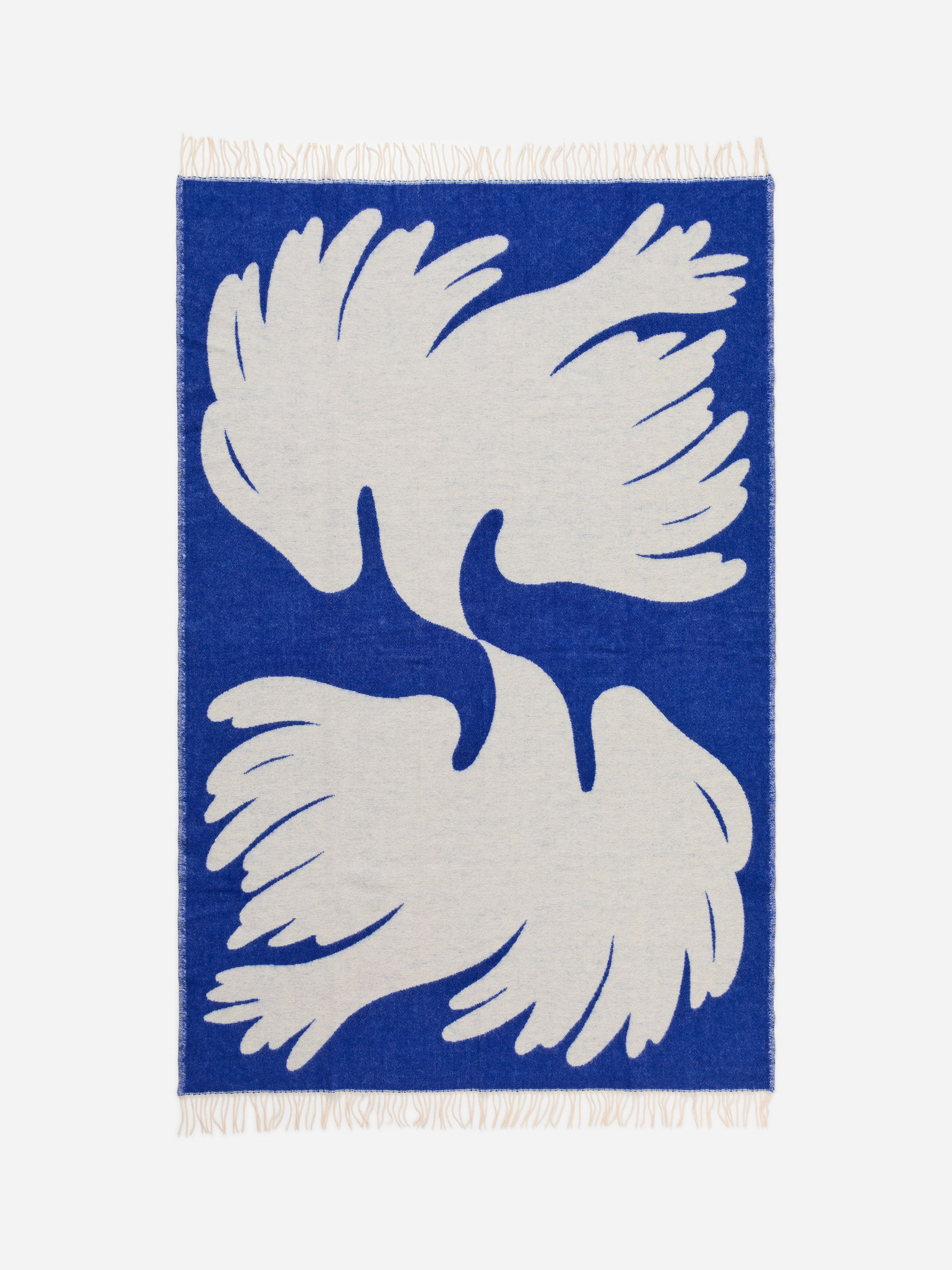 Klippan Wool Blanket-#003EFE-18093