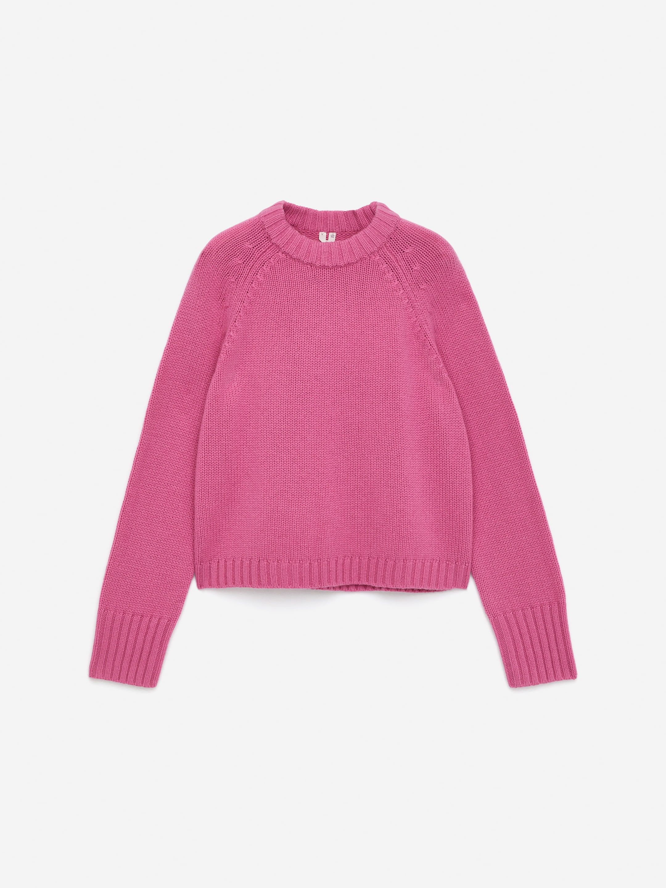 Maglione chunky in puro cashmere​-#da5989-16478