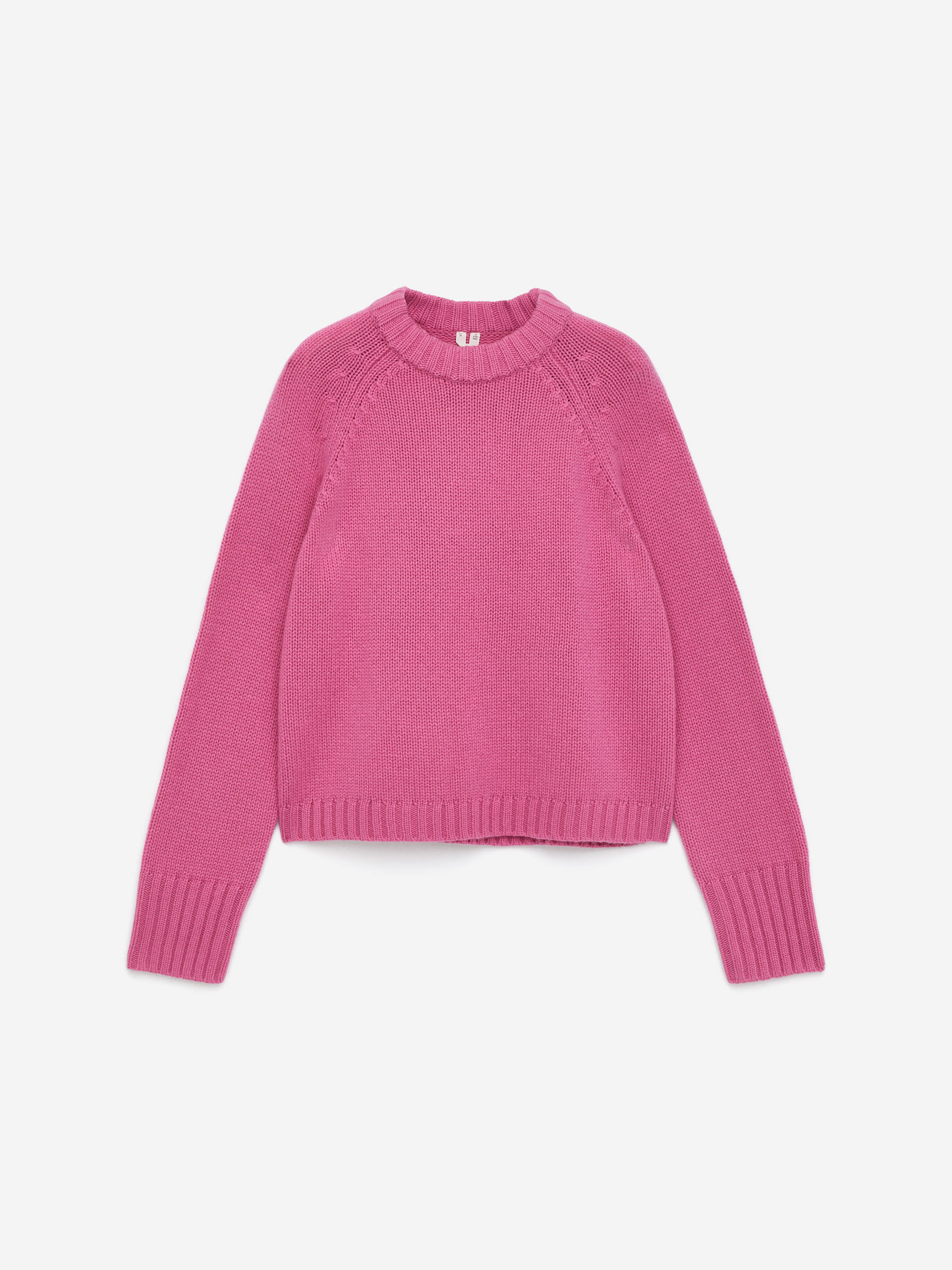 Chunky Pure Cashmere Jumper  ​-Pink-16478