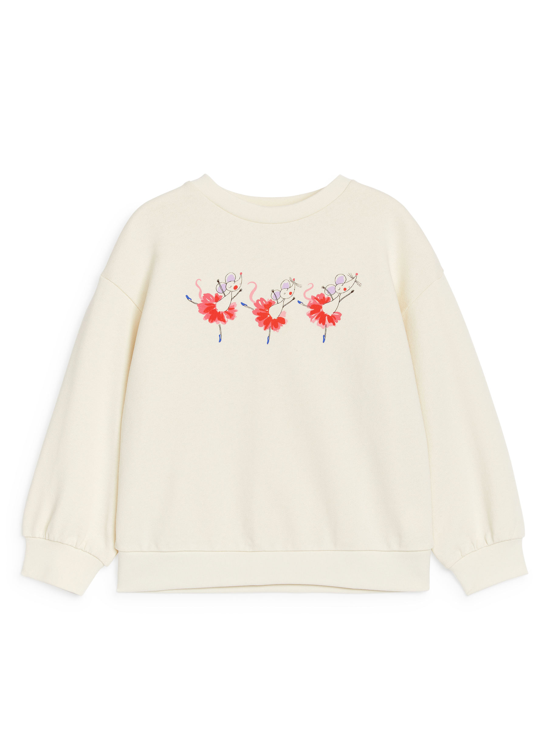 Relaxed Sweatshirt-#DCD6C7-13195