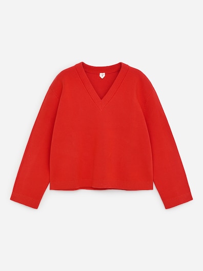 Minetom Maglione Donna Scollo A V Maniche Lunghe Leggero - Pullover Classico Autunno Inverno In Tessuto Morbido
