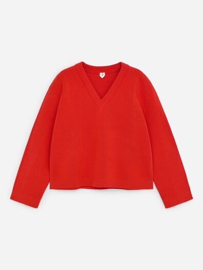 Minetom Maglione Donna Scollo A V Maniche Lunghe Leggero - Pullover Classico Autunno Inverno In Tessuto Morbido