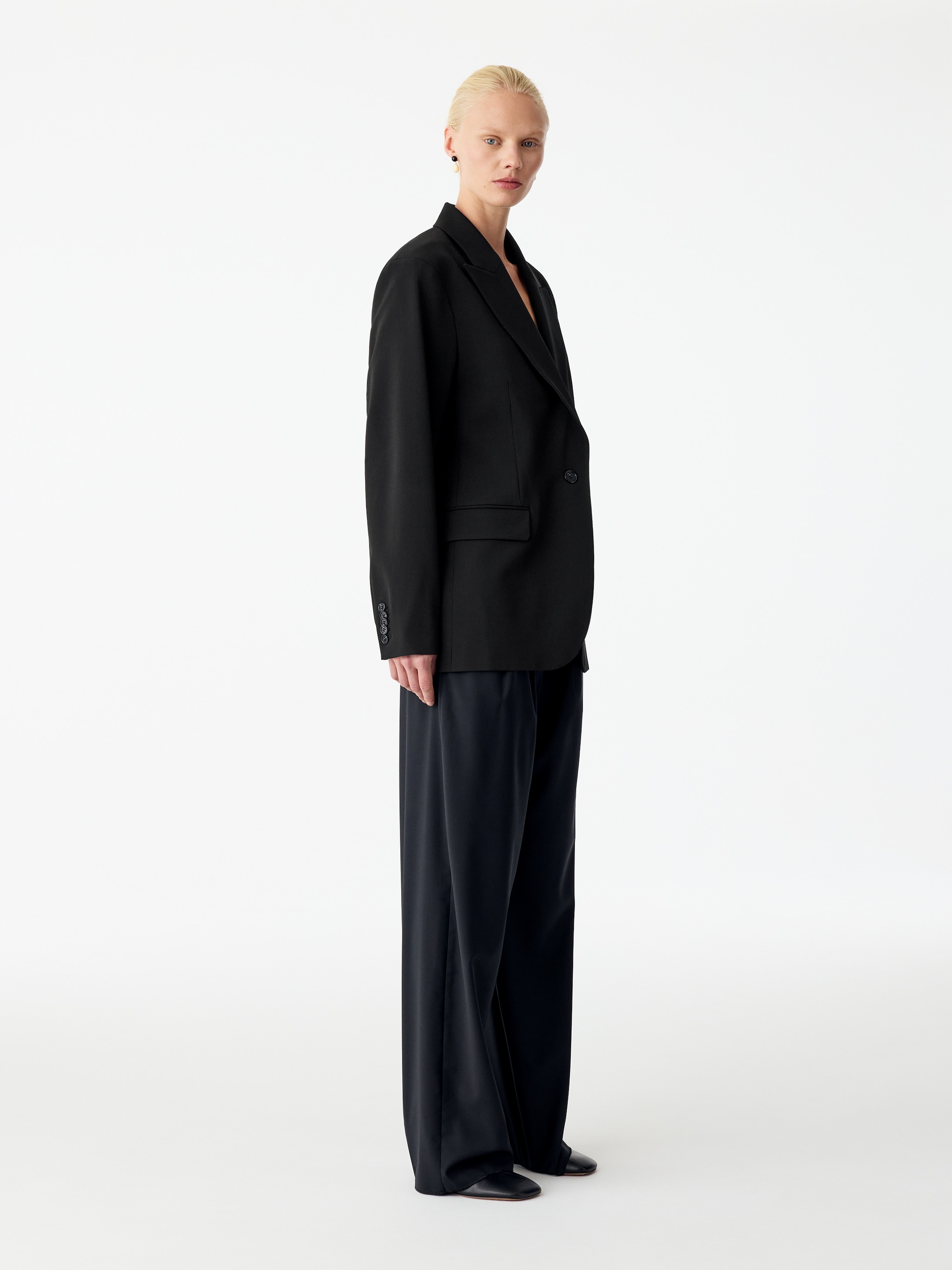 Lockerer Blazer - Schwarz - Relaxed Fit - women - StillMedia/Lookbook - 8