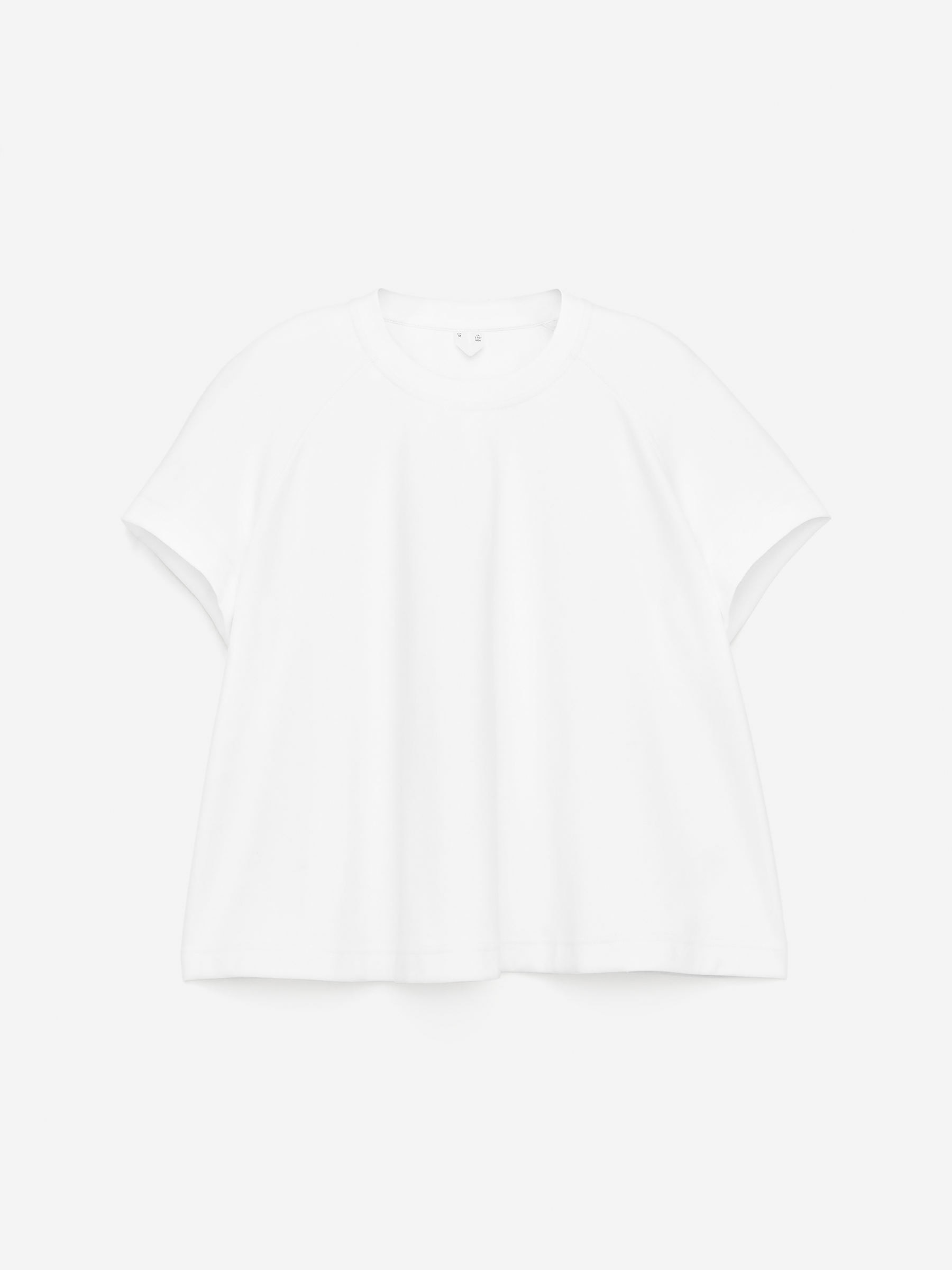 Camiseta evasé-Blanco-15625