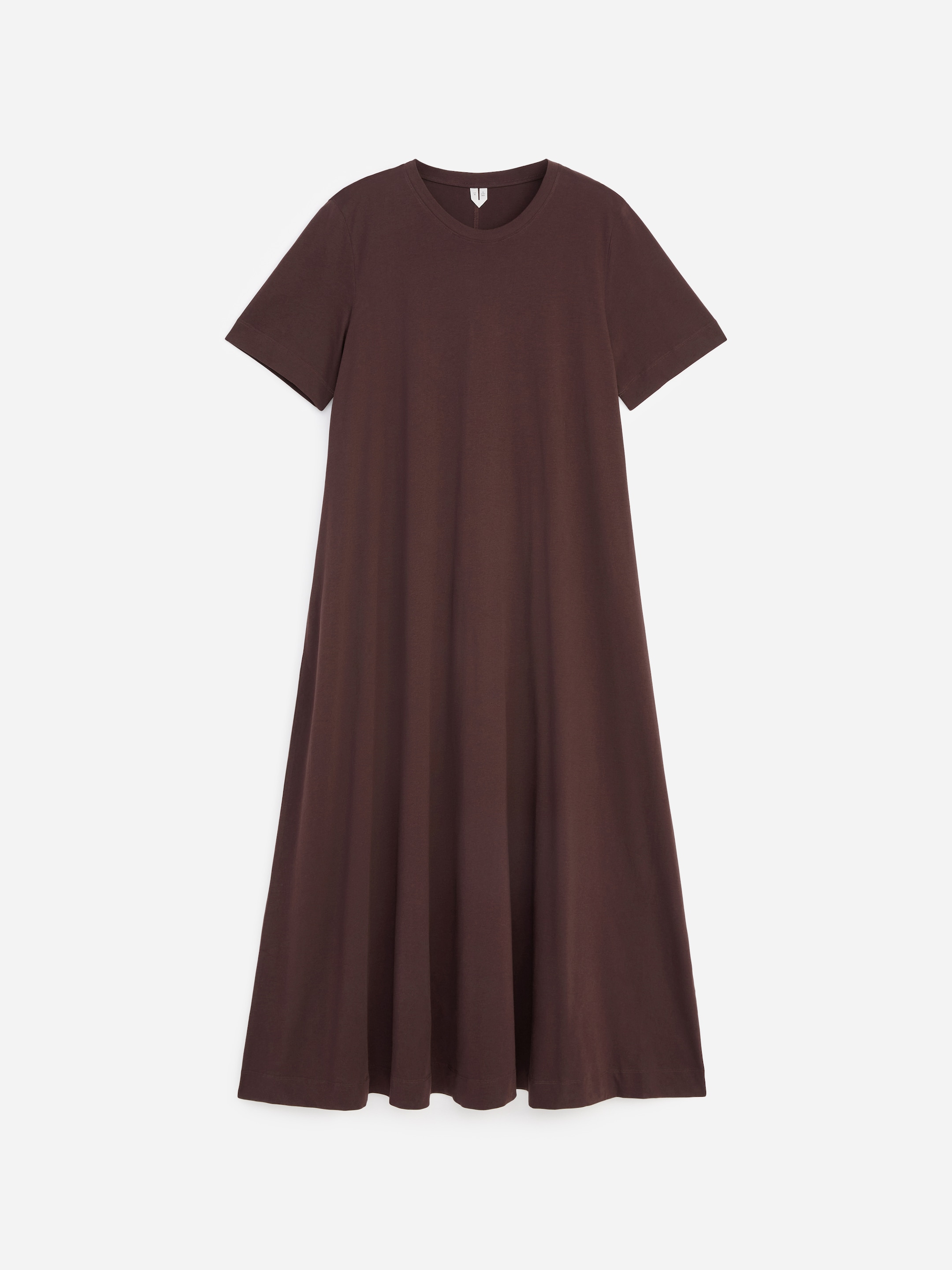 Maxi T-Shirt Dress - Dark Brown - Regular fit - Women - StillMedia/DescriptiveStillLife - 1