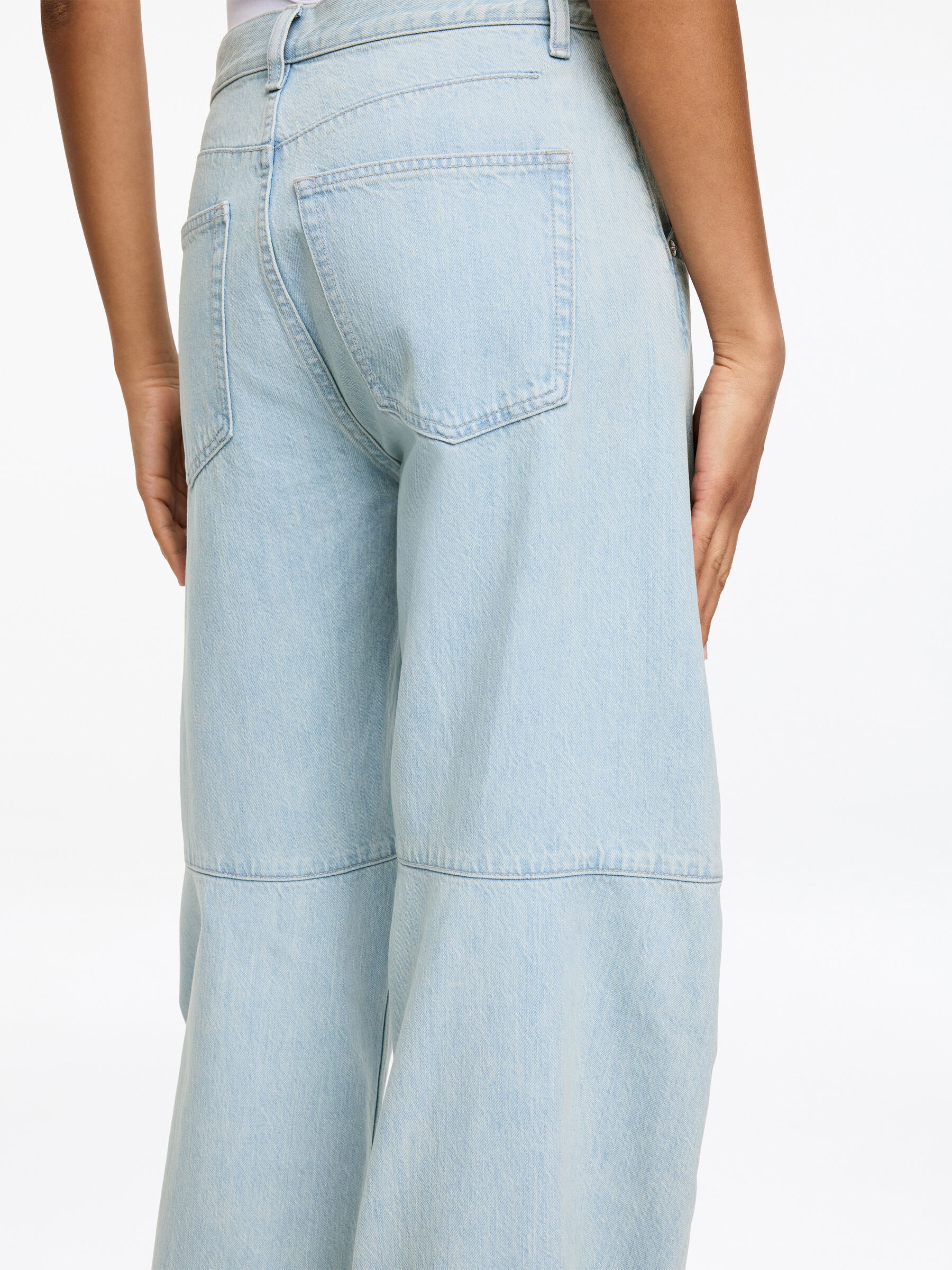 Vaqueros de pierna barrel PINE - Azul claro - Corte relajado - Women - StillMedia/Lookbook - 4