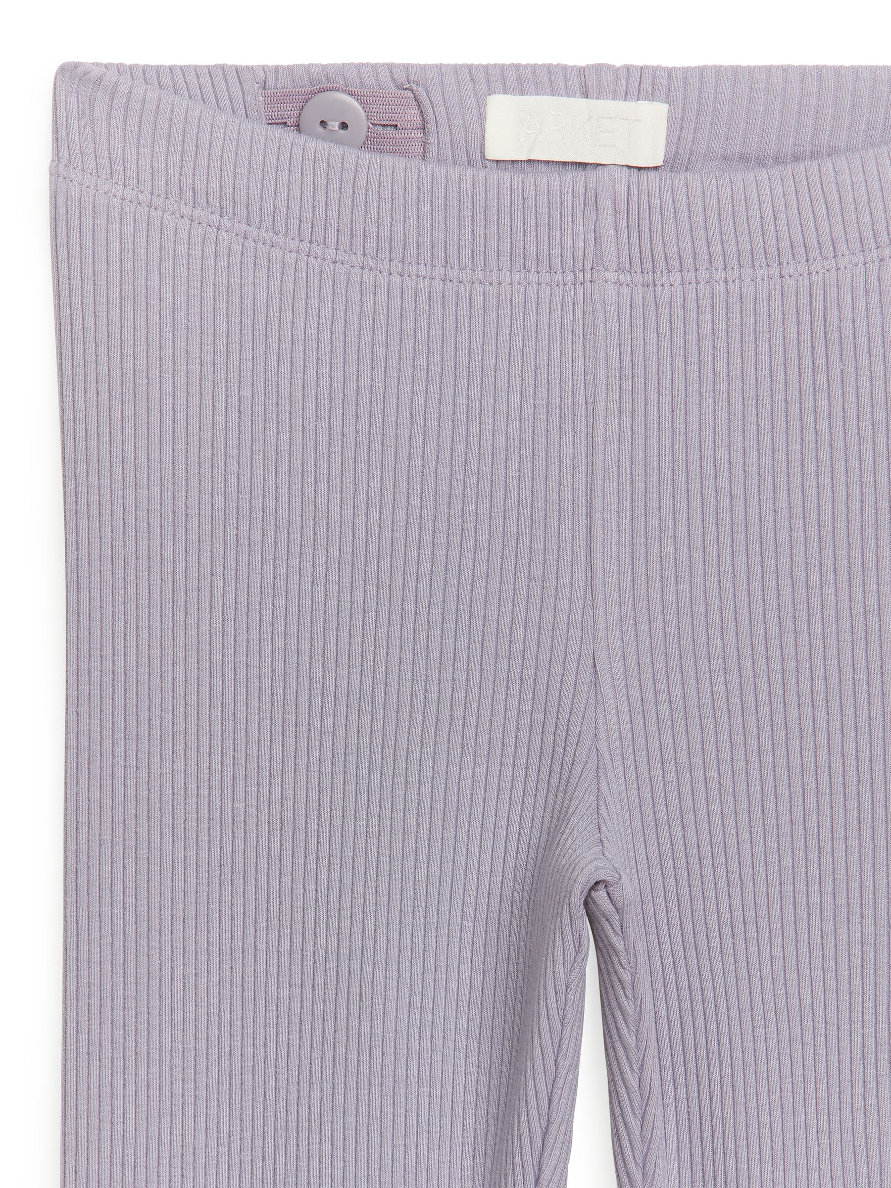 Gerippte Jersey-Leggings - Flieder - Regular Fit - Kinder - StillMedia/DescriptiveDetail - 2