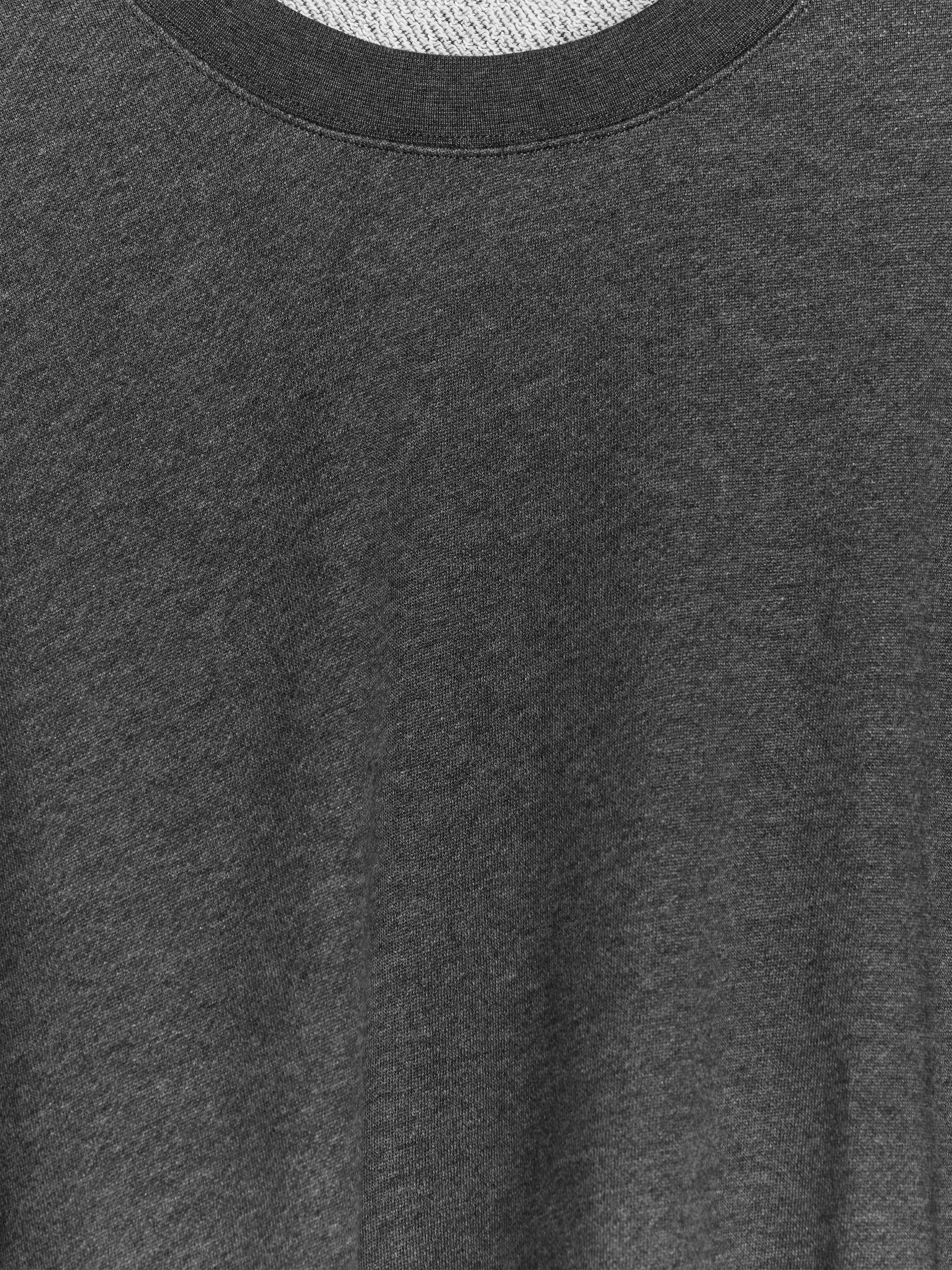 Soft Sweatshirt - Dark Grey Melange - Loose fit - Women - StillMedia/DescriptiveDetail - 1
