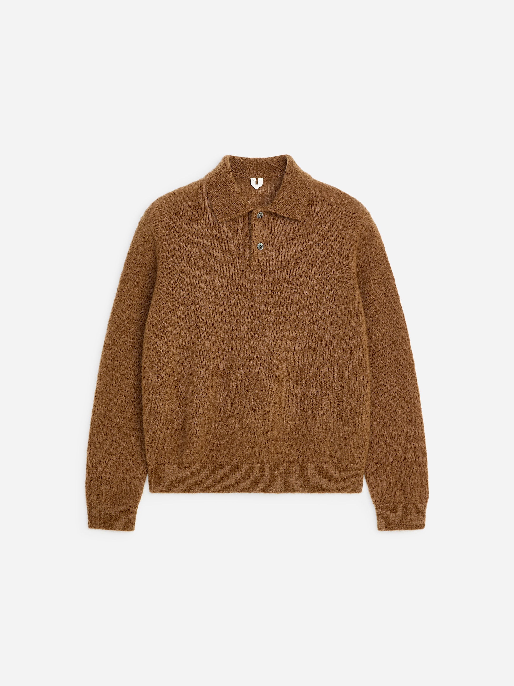 Strick-Poloshirt aus Wollmischung - Rostrot - Relaxed Fit - Herren - StillMedia/DescriptiveStillLife - 1