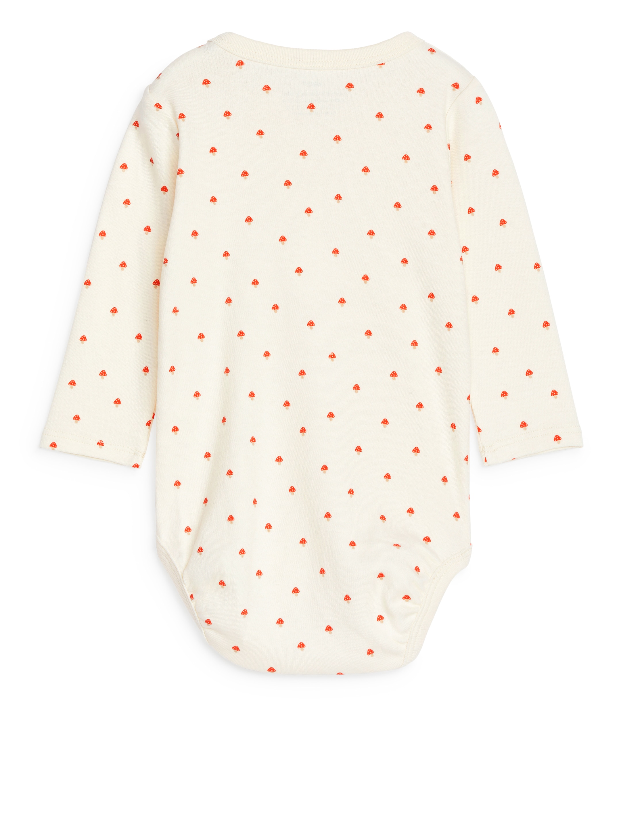 Long-Sleeve Bodysuit - Off White/Mushrooms - Regular fit - Children - StillMedia/DescriptiveStillLife - 1