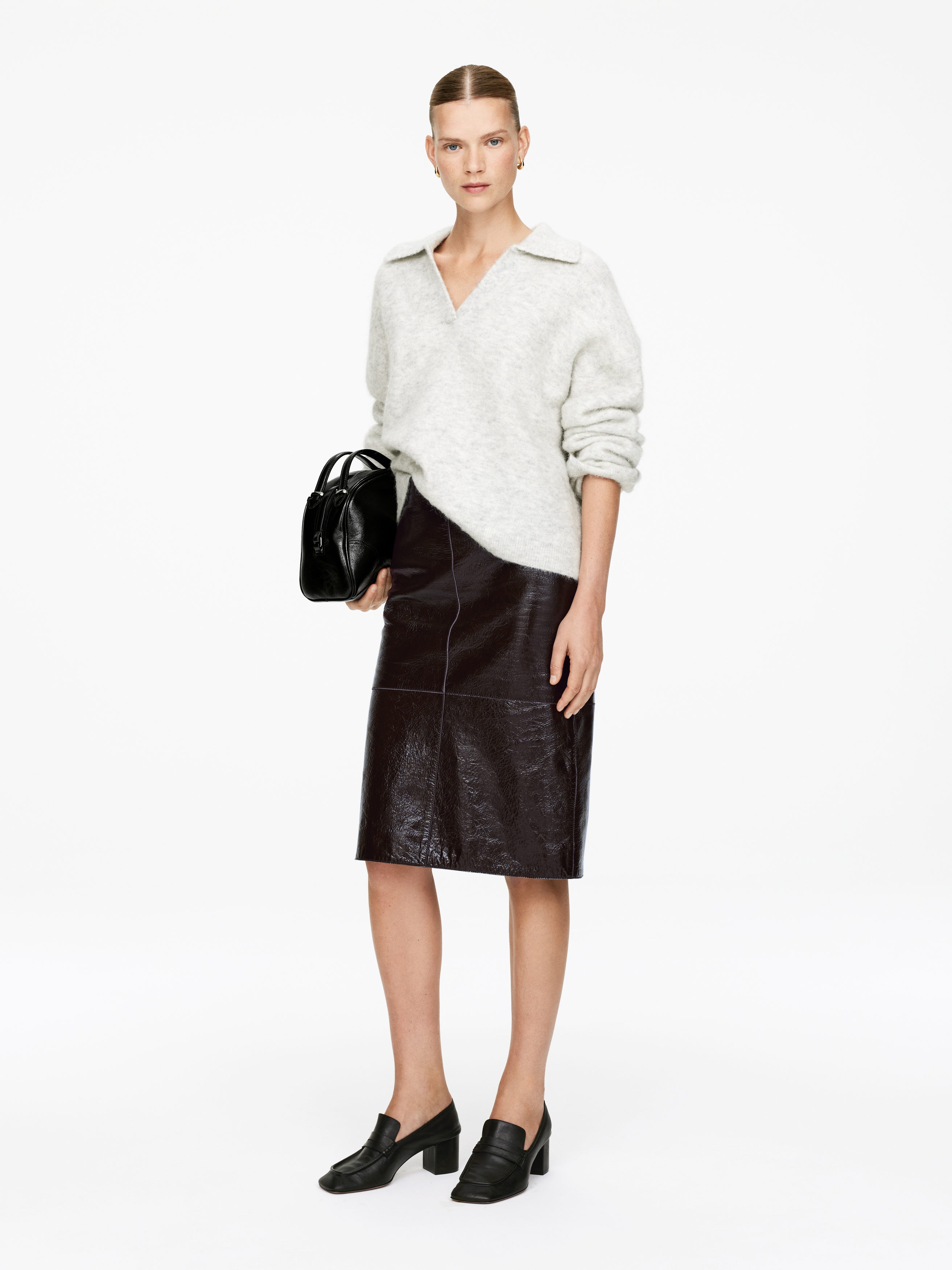 Heeled Leather Loafers - Black - Women - StillMedia/Lookbook - 7