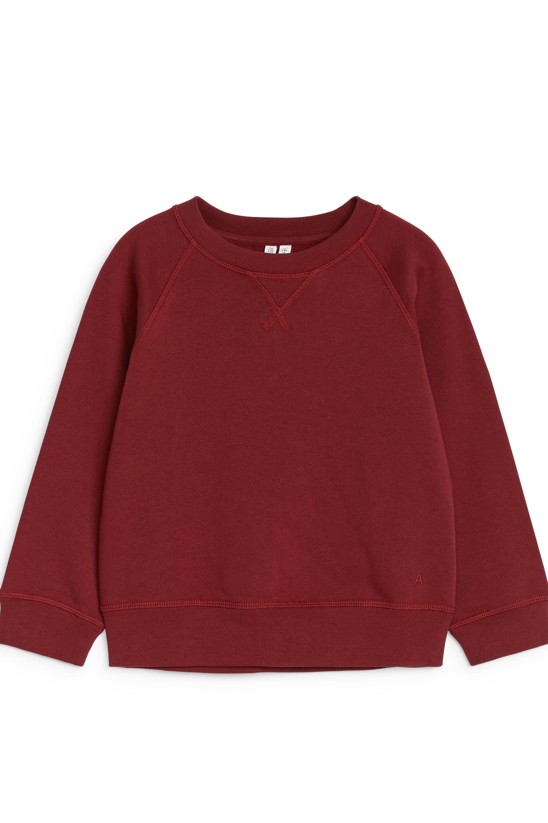 Ver imagen más grande: Sudadera de algodón - Rojo oscuro - NIÑOS | H&M ES 1