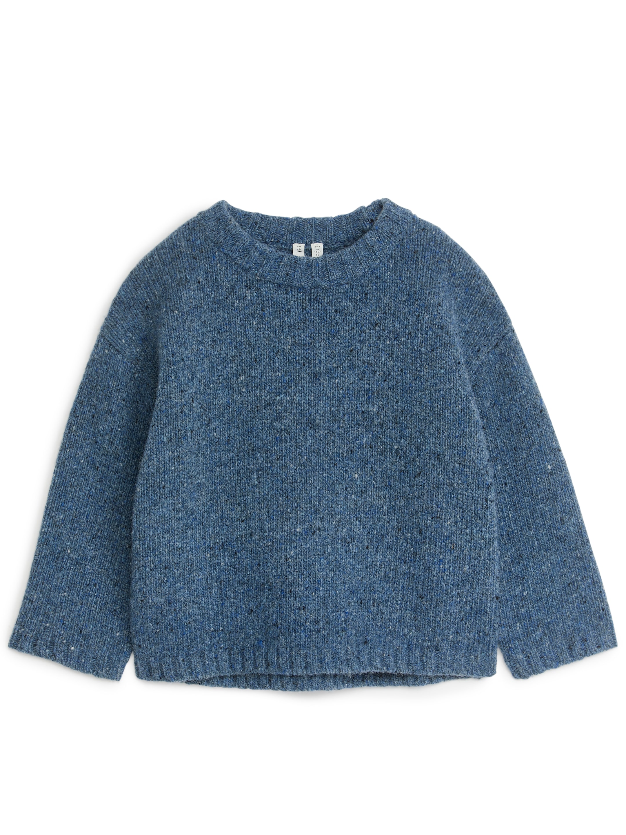 Neps Wool-Blend Jumper - Blue - Regular fit - Children - StillMedia/DescriptiveStillLife - 1