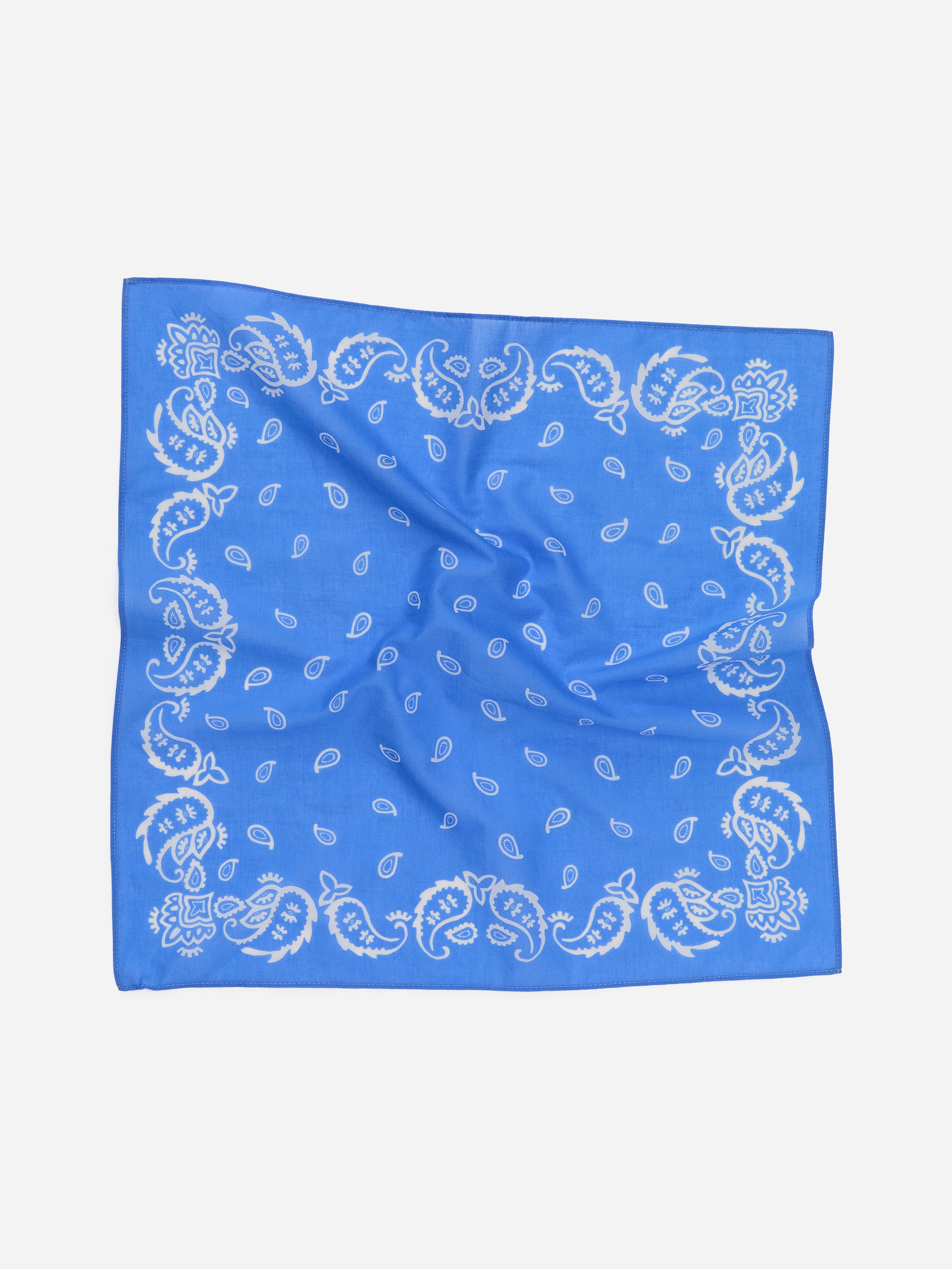 Bandana en coton - Bleu/Motifs cachemire - Enfant - StillMedia/DescriptiveStillLife - 3