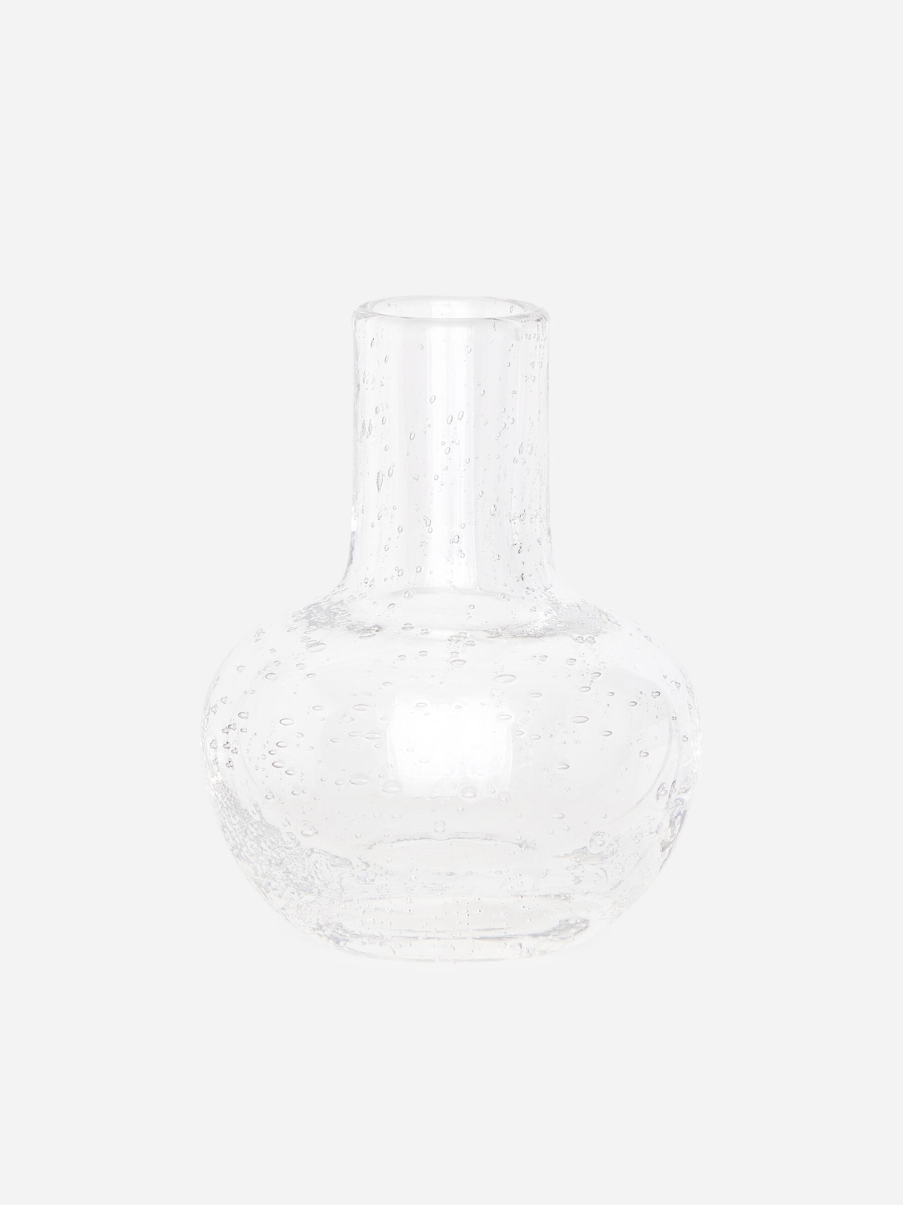 Mini Glass Vase 8 cm-#ECEDEC-19201