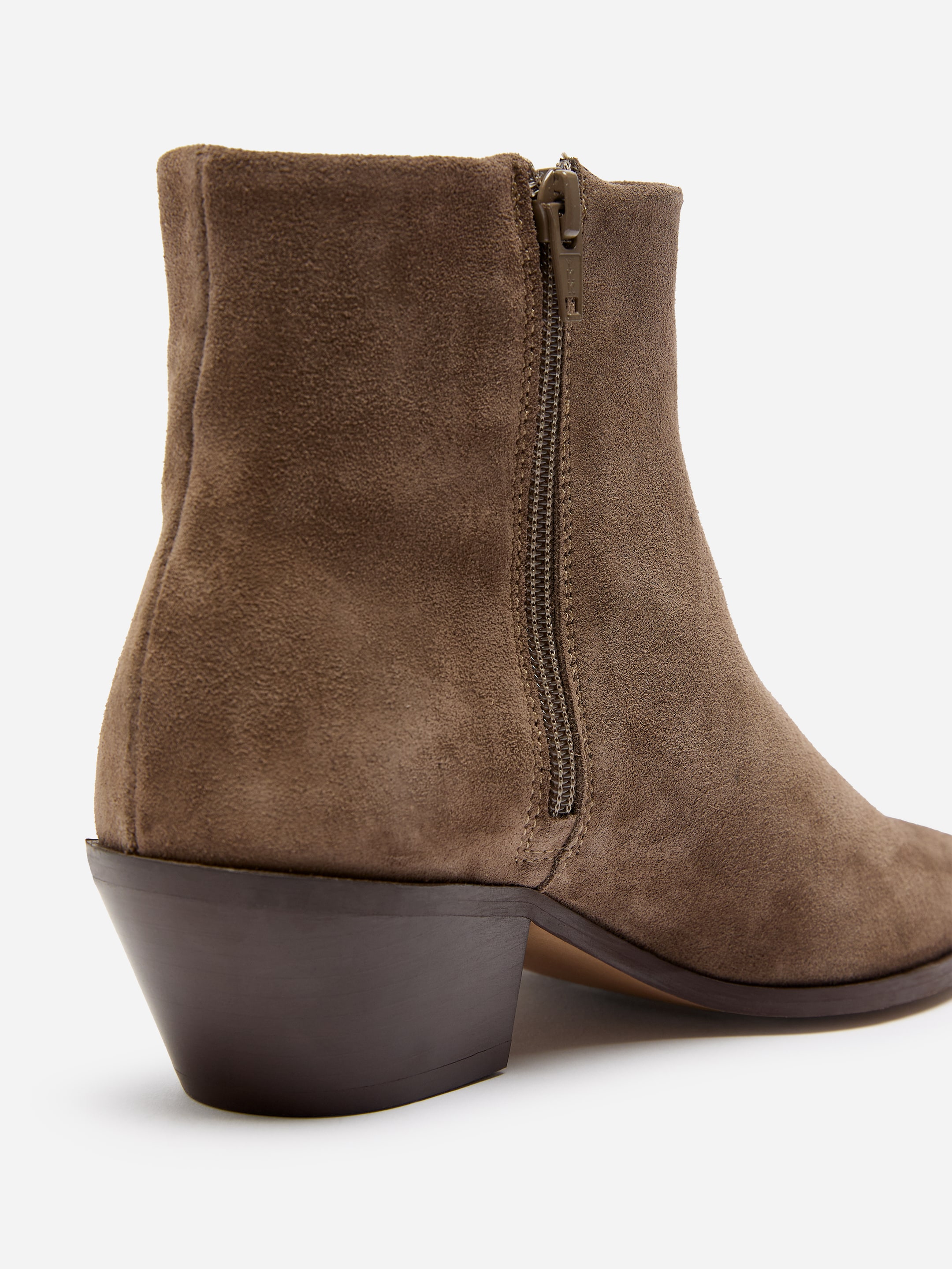 Suede ankle boots - Dark mole - women - StillMedia/DescriptiveDetail - 1