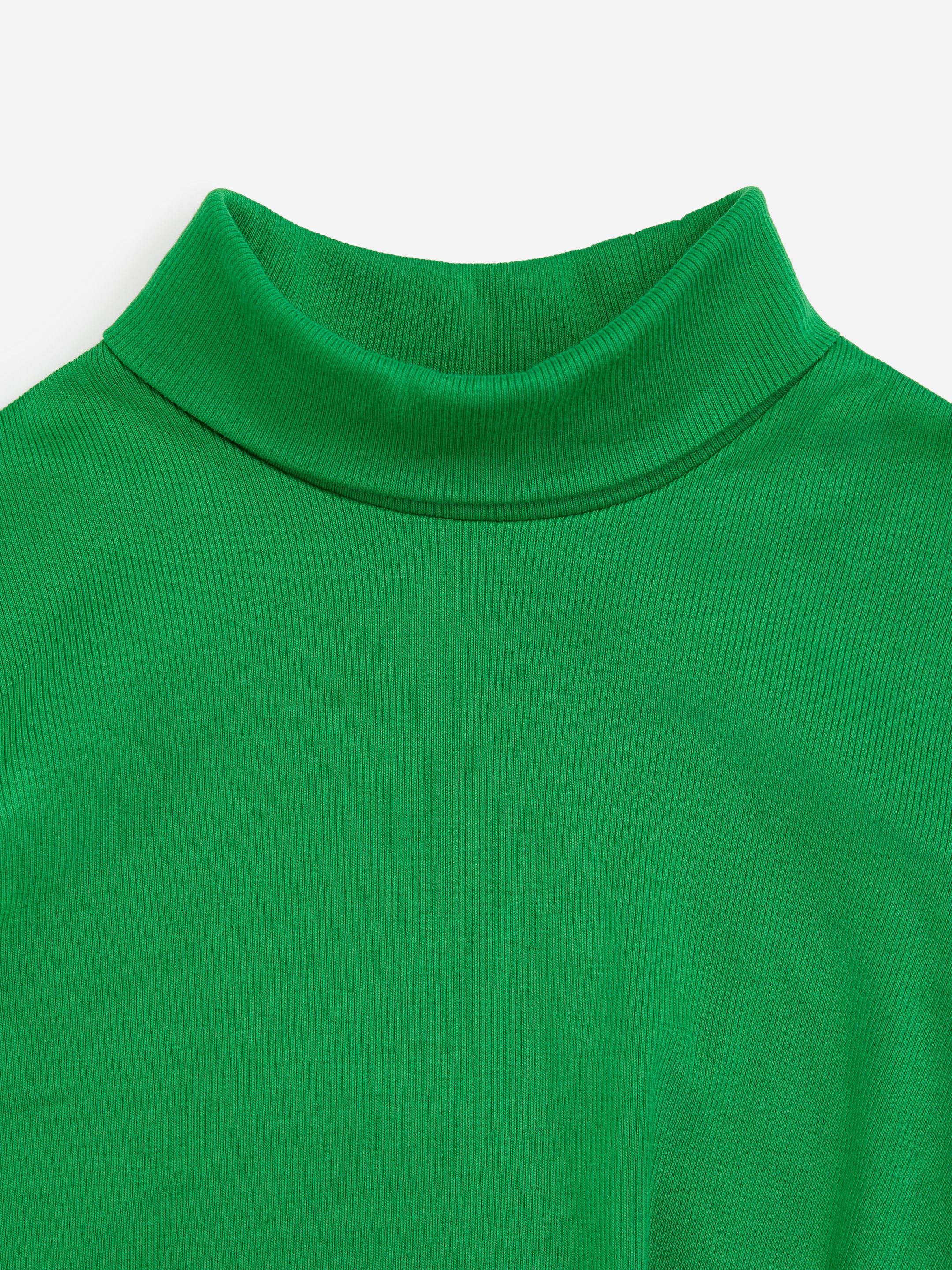 Maglia a collo alto con lavorazione a coste - Verde - Regular fit - children - StillMedia/DescriptiveDetail - 1