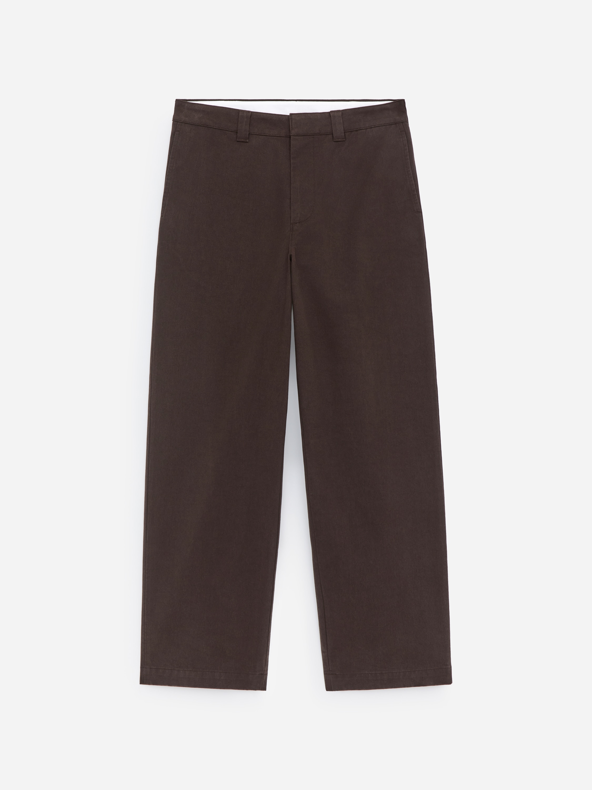 Chino din bumbac lejer - Maro Închis/Bej/Albastru Închis