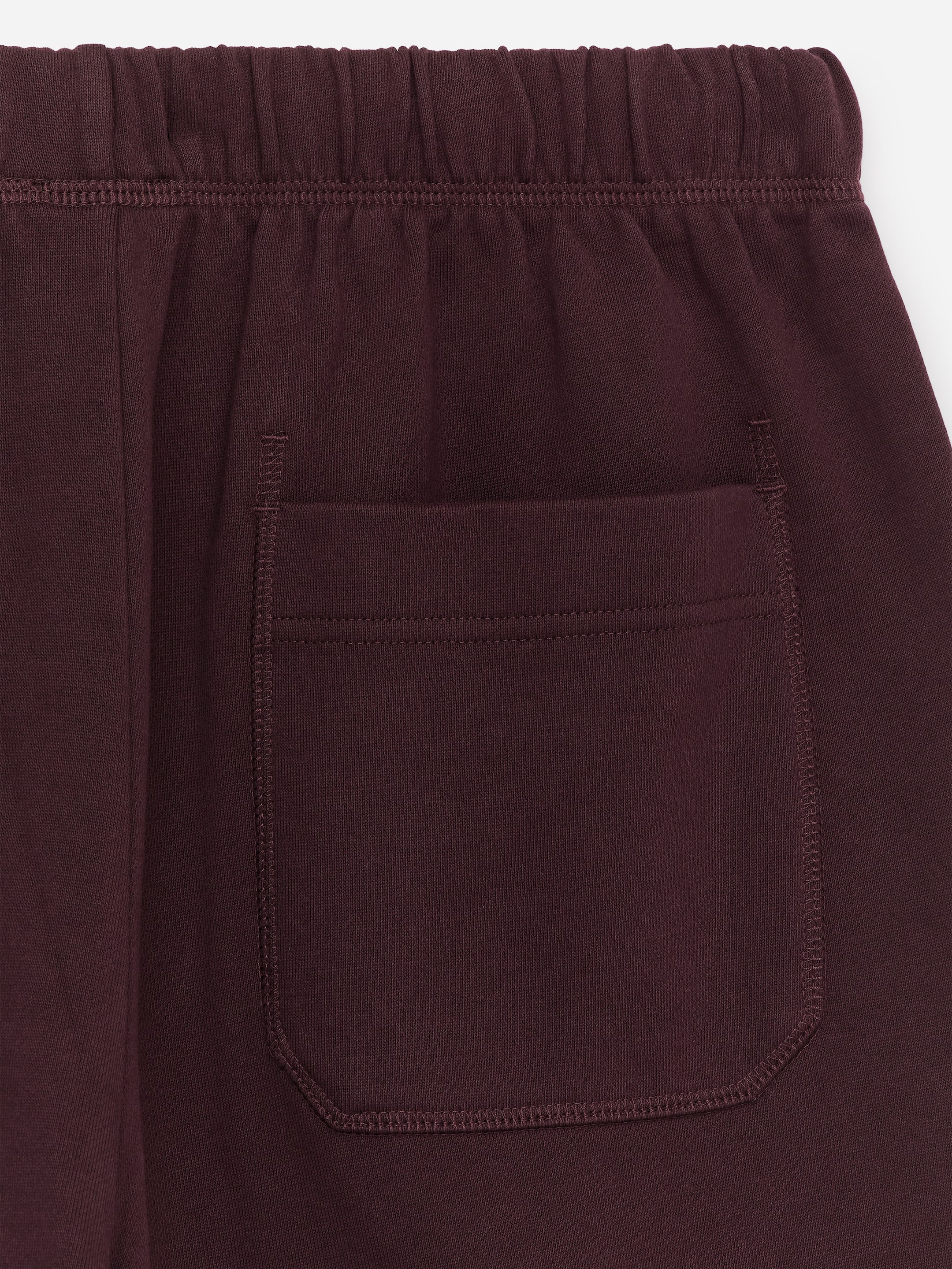 Pantalon de survêtement en tissu éponge - Rouge foncé - Regular fit - Homme - StillMedia/DescriptiveDetail - 1