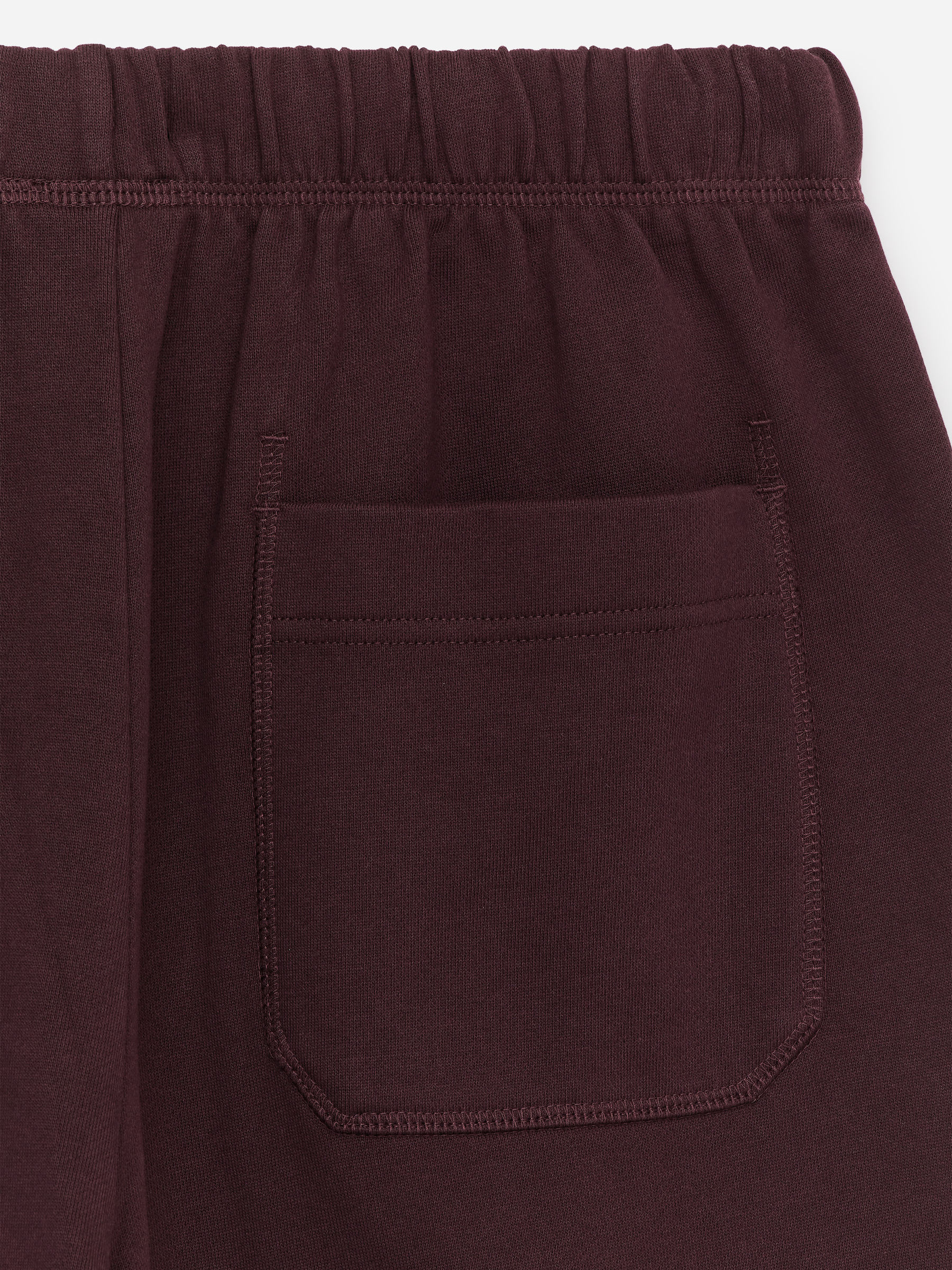 French Terry Sweatpants - Dark Red - Regular fit - Men - StillMedia/DescriptiveDetail - 1