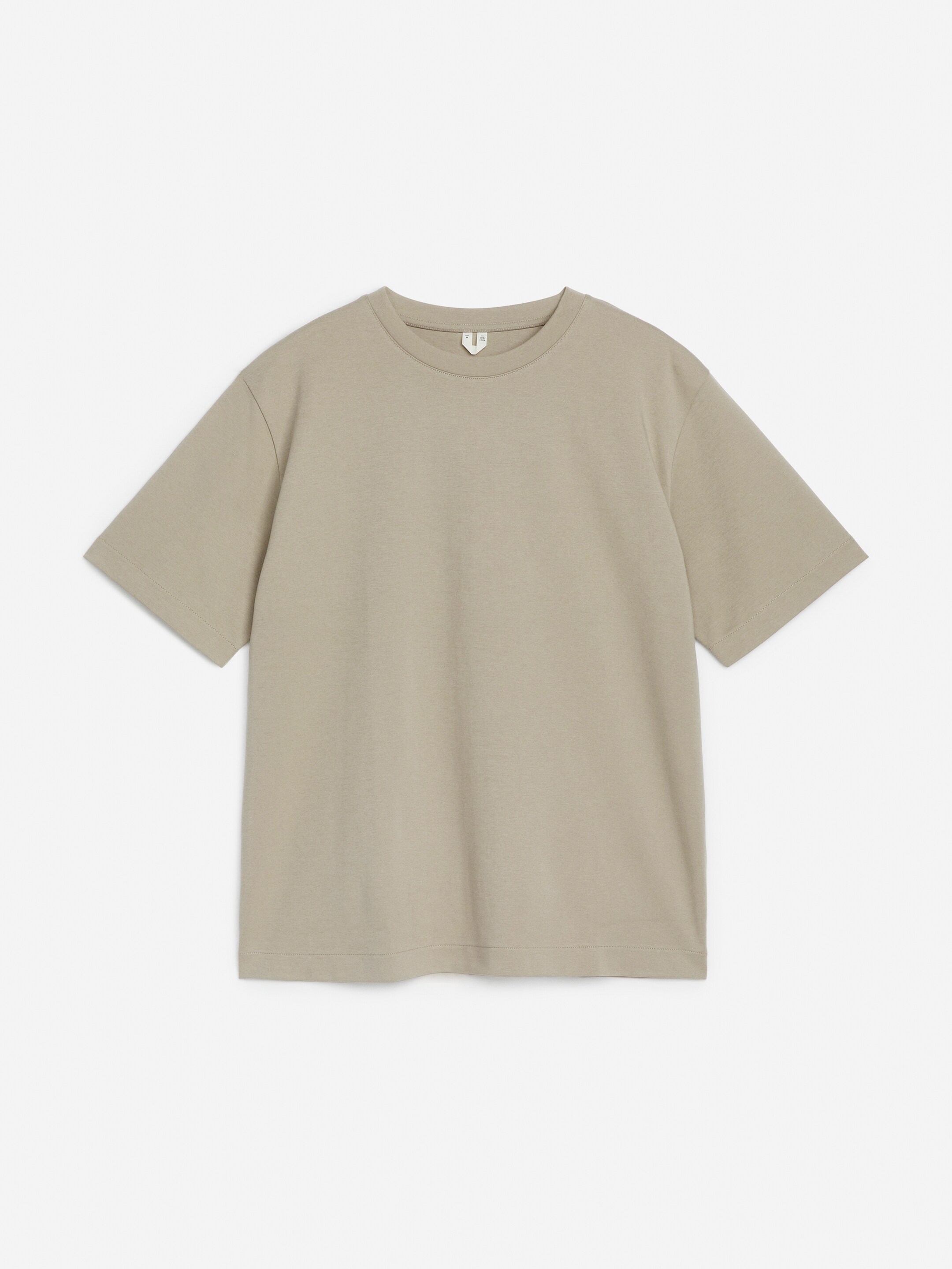 Grotere afbeelding bekijken: Interlock T-shirt - Mole - HEREN | H&M BE 1