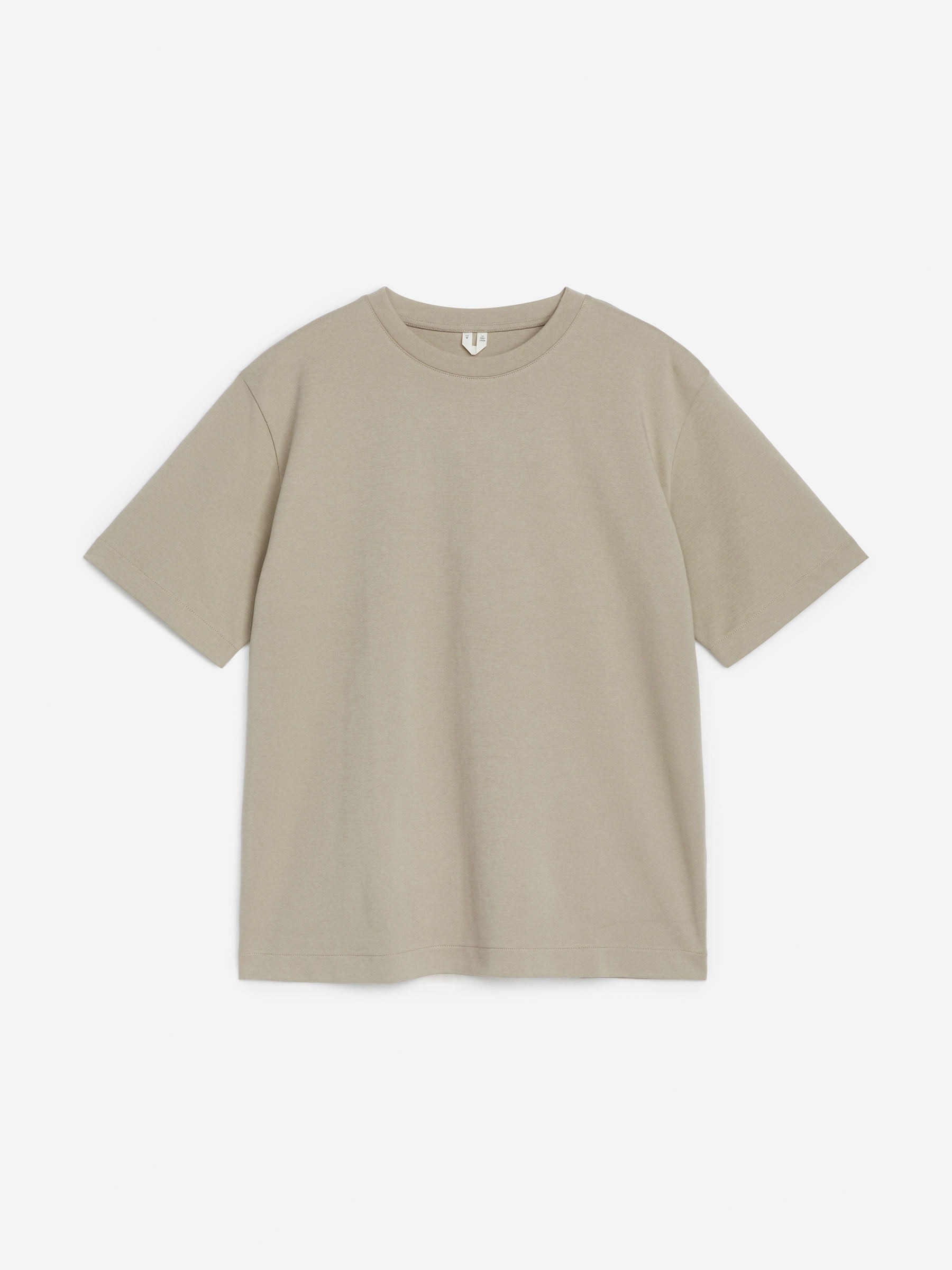 Interlock T-shirt-Beige-12897