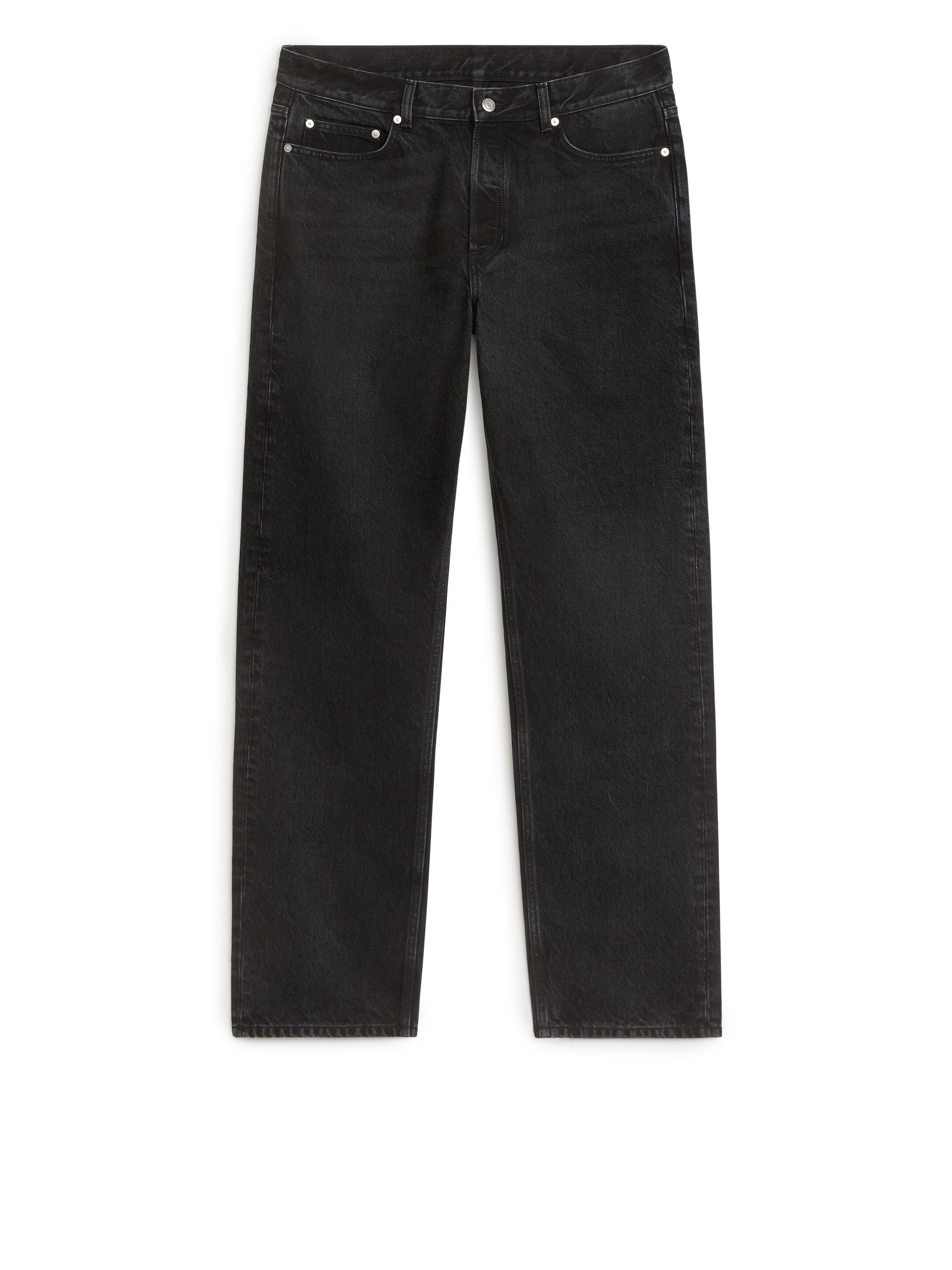 Loose Jeans - Svart - Loose fit - Men - StillMedia/DescriptiveStillLife - 2