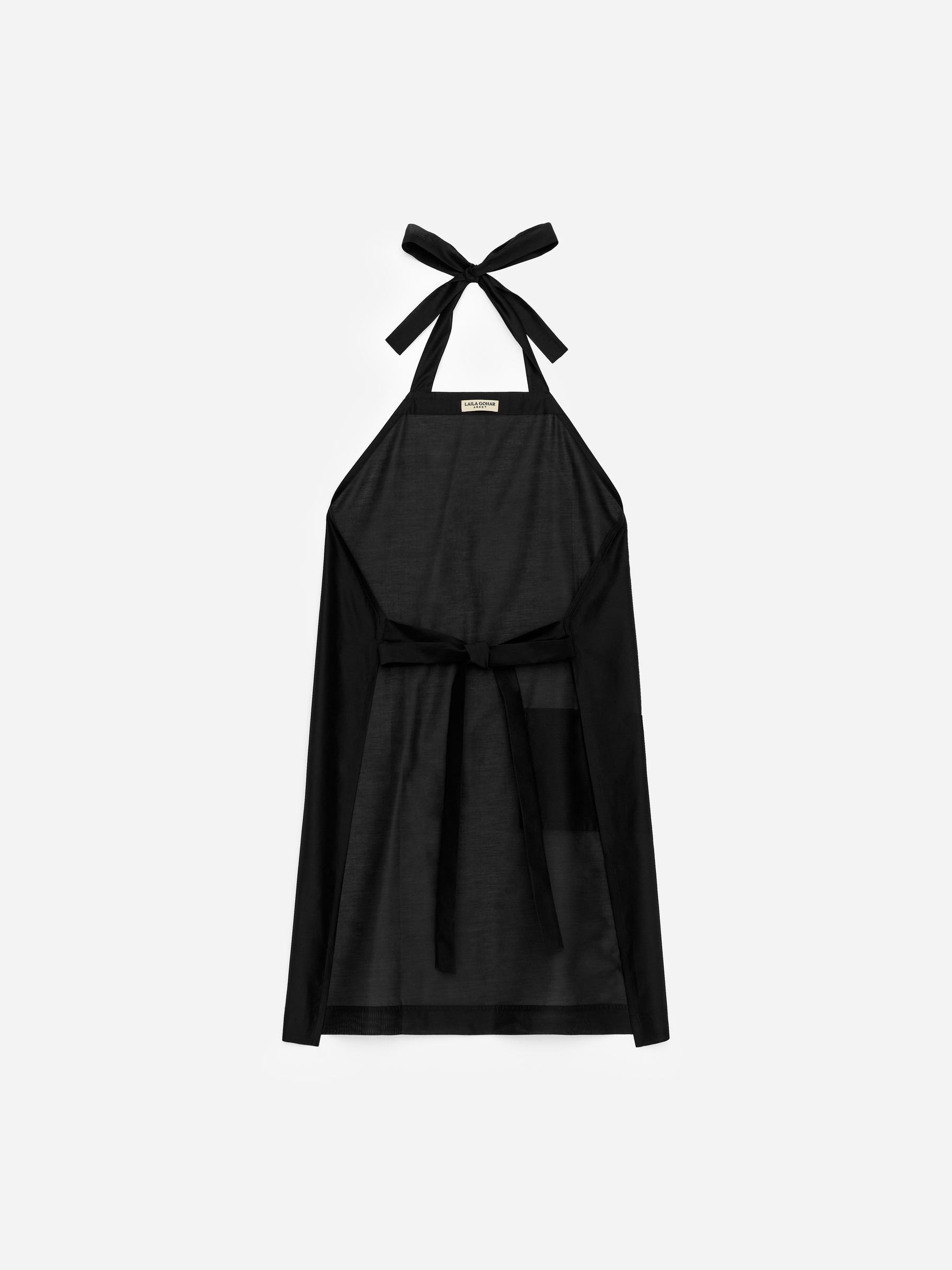 ARKET and Laila Gohar Monogram Apron - Dark Navy - Women - StillMedia/DescriptiveStillLife - 1