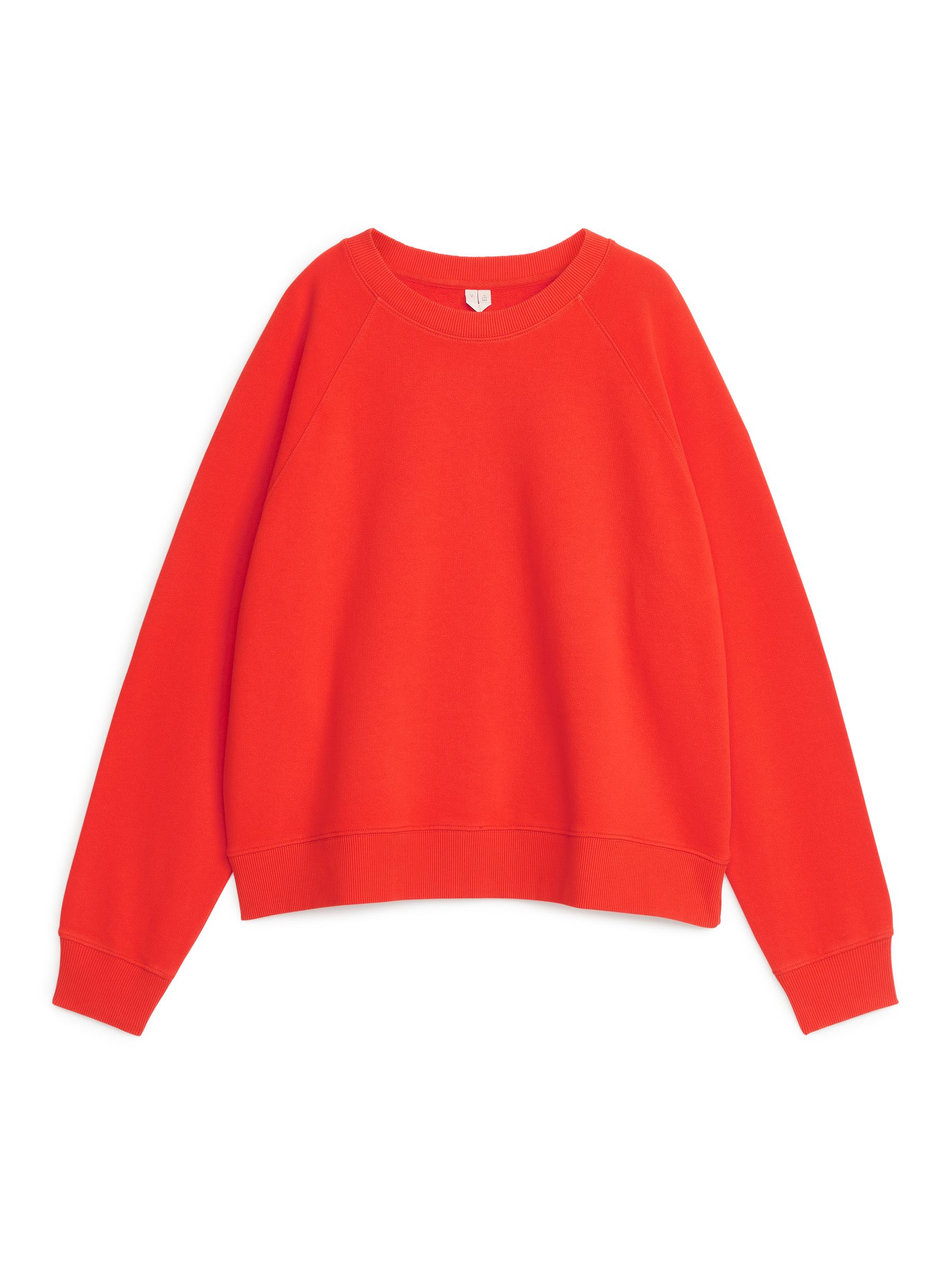 Weiches French-Terry-Sweatshirt - Tomatenrot - Loose Fit - Damen - StillMedia/DescriptiveStillLife - 1