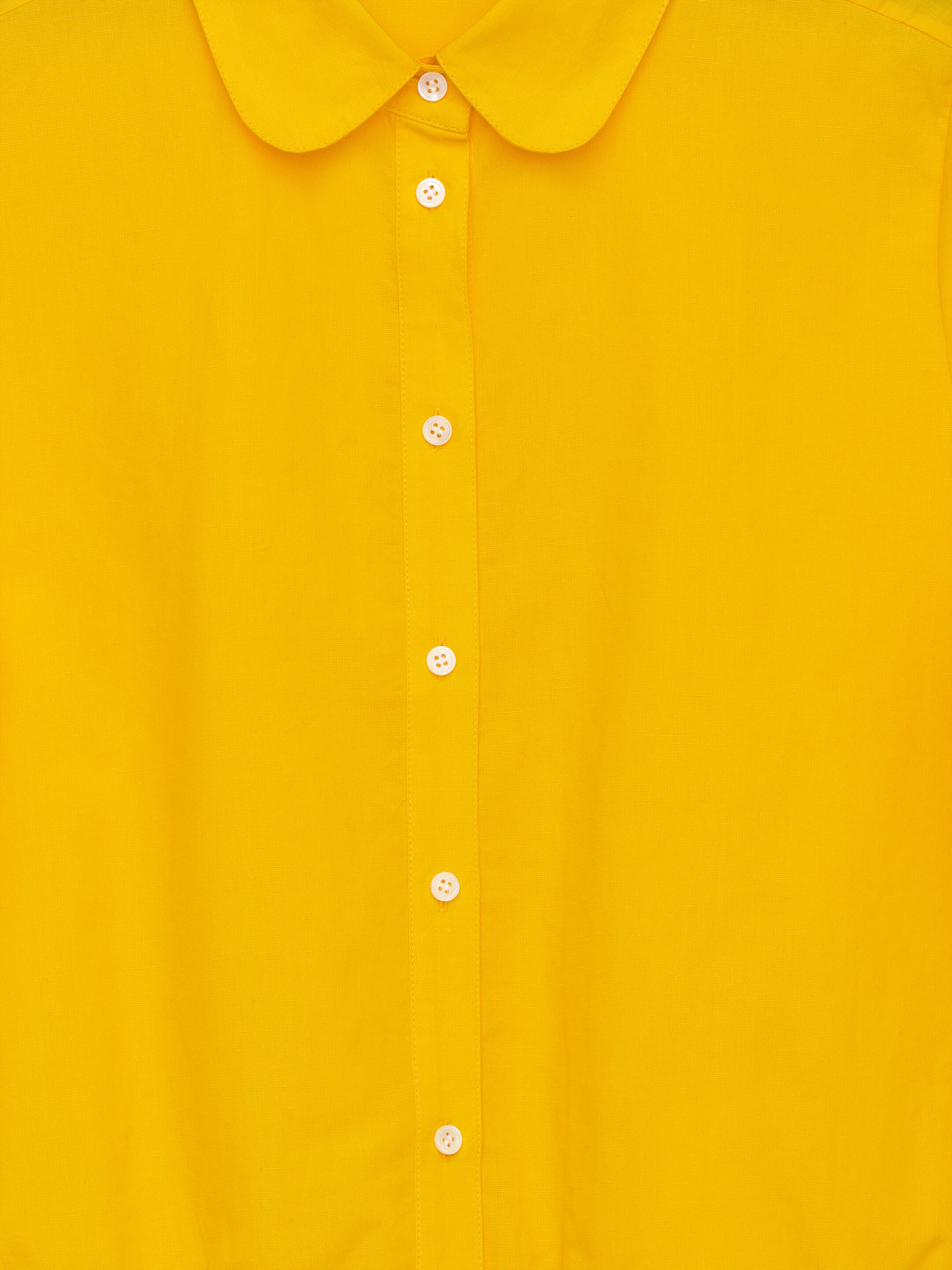 Ver imagen más grande: Blusa con cuello redondo - Amarillo - MUJER | H&M ES 6